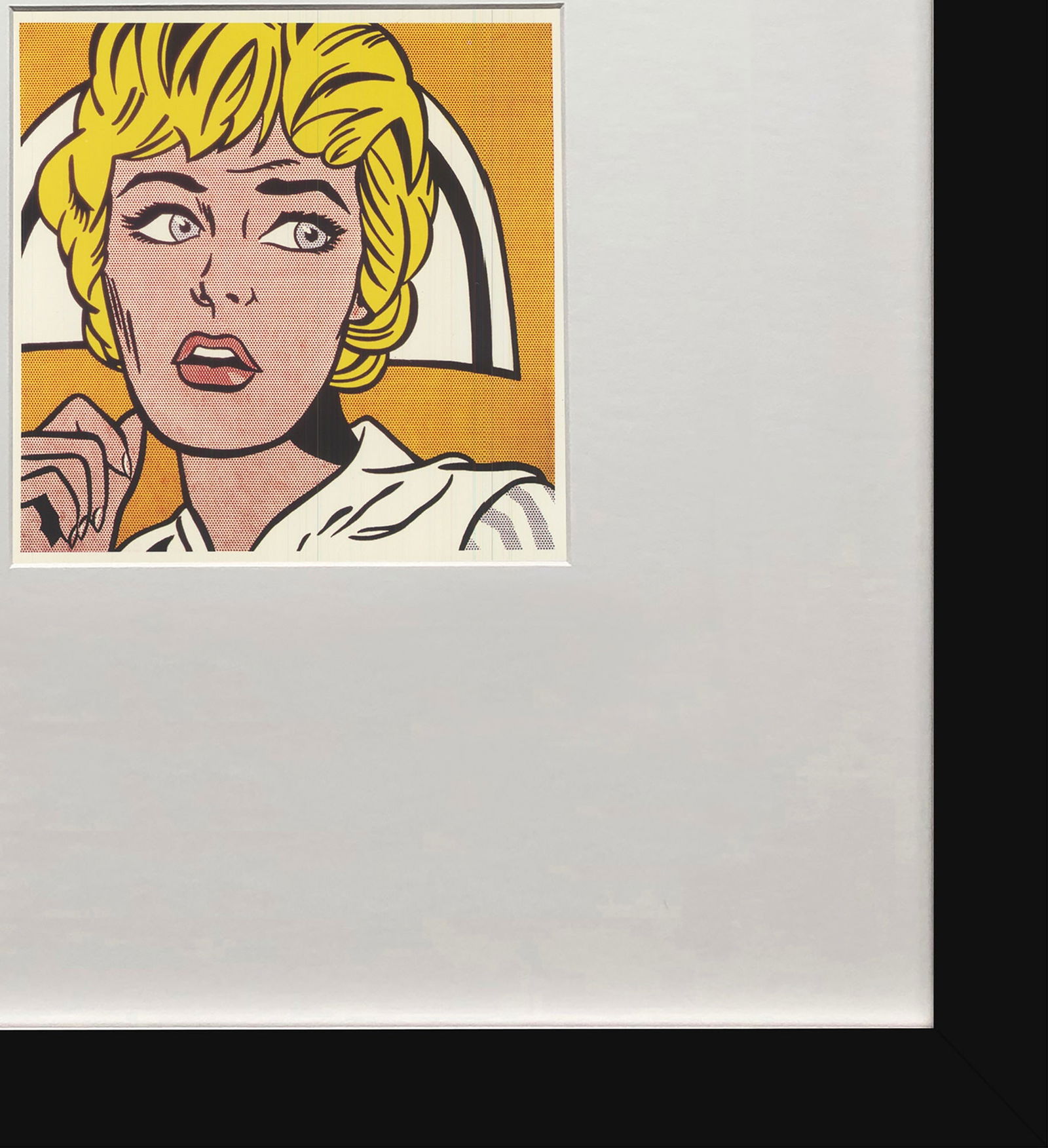 Roy Lichtenstein - Nurse - 1993 Offset Lithograph 7" x 5" - 4