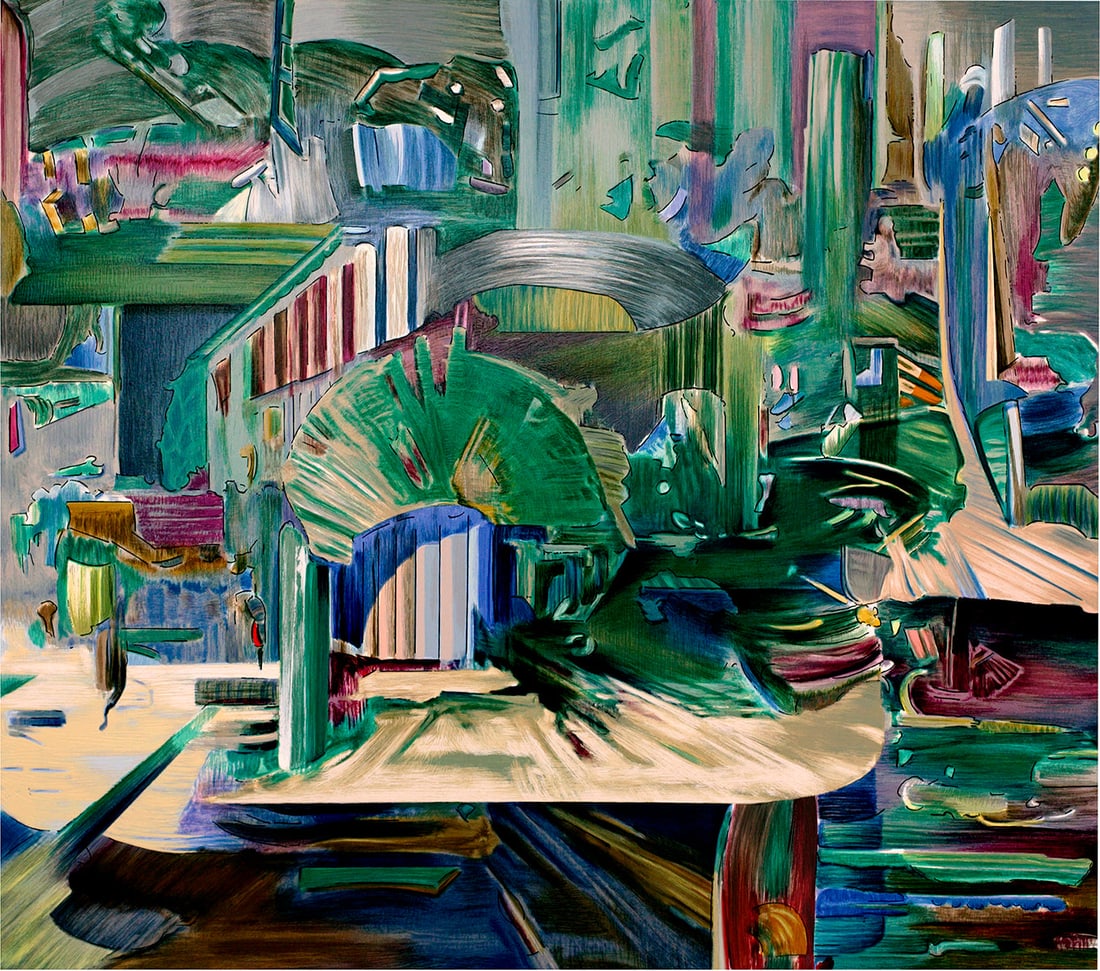 Larry Dinkin - Turandot - 2005 Serigraph - SIGNED 34.5" x 30": Title: Larry Dinkin - Turandot - 2005 Serigraph - SIGNED 34.5" x 30" Artist: Larry Dinkin Description: "Turandot" by Larry Dinkin, 2005 Signed Serigraph. Paper size is 34.5 x 30 inches, with an image