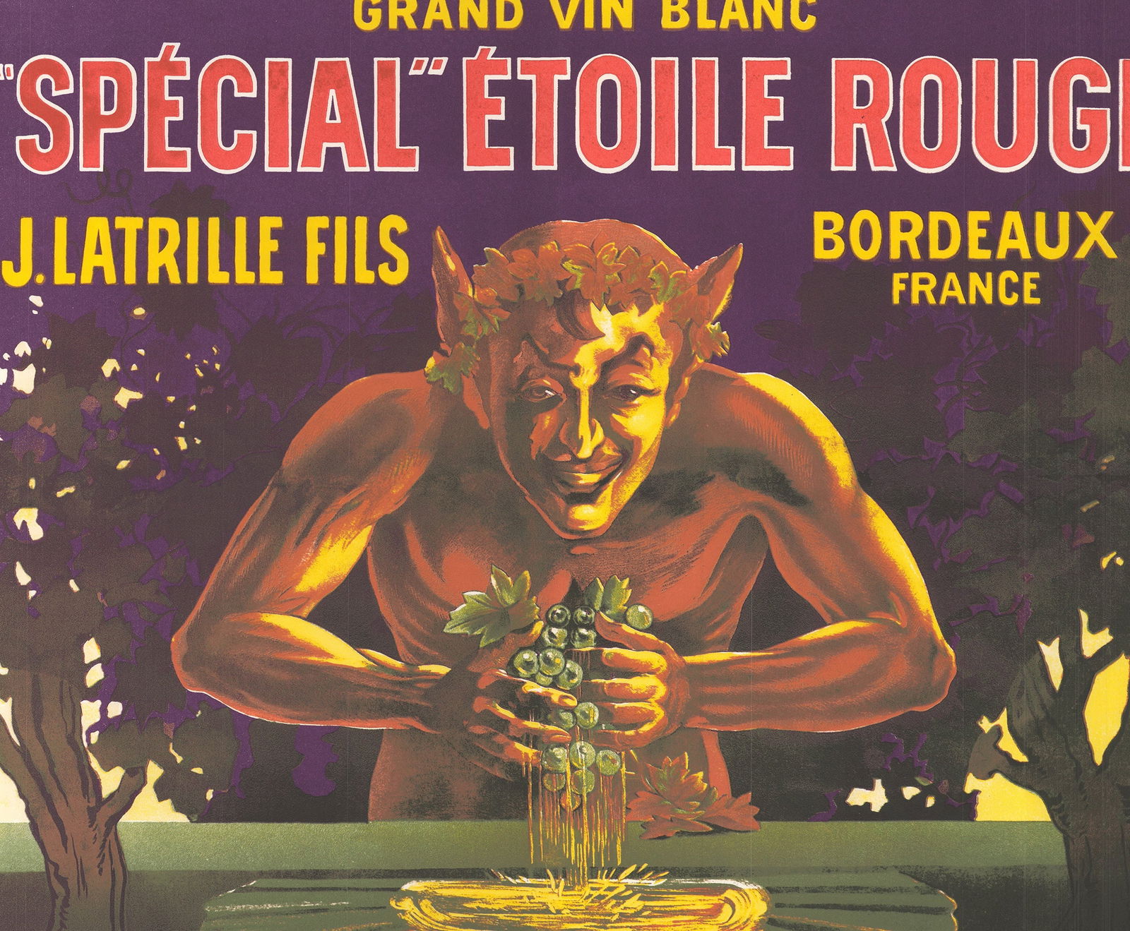 San Marco - "Special" Etoile Rouge - Offset Lithograph 50" x 38.25" - 3