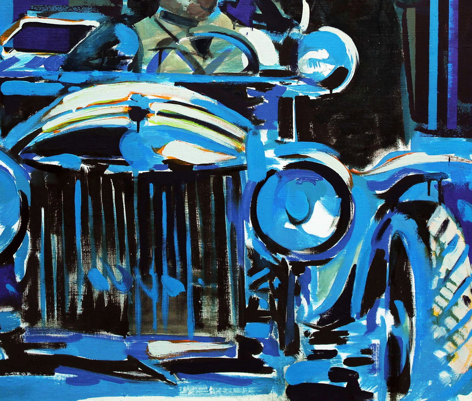 Oil painting Good evening with friends Ed Potapenkov - 5