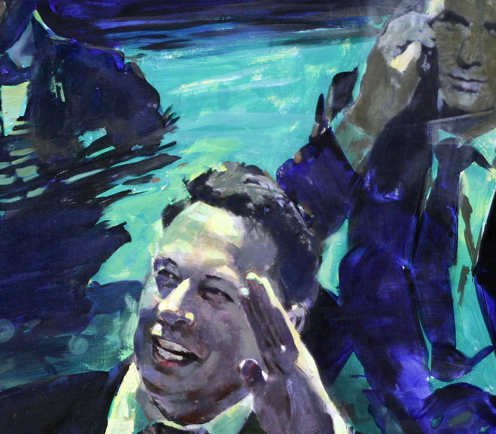 Oil painting Typical Elon Ed Potapenkov - 3