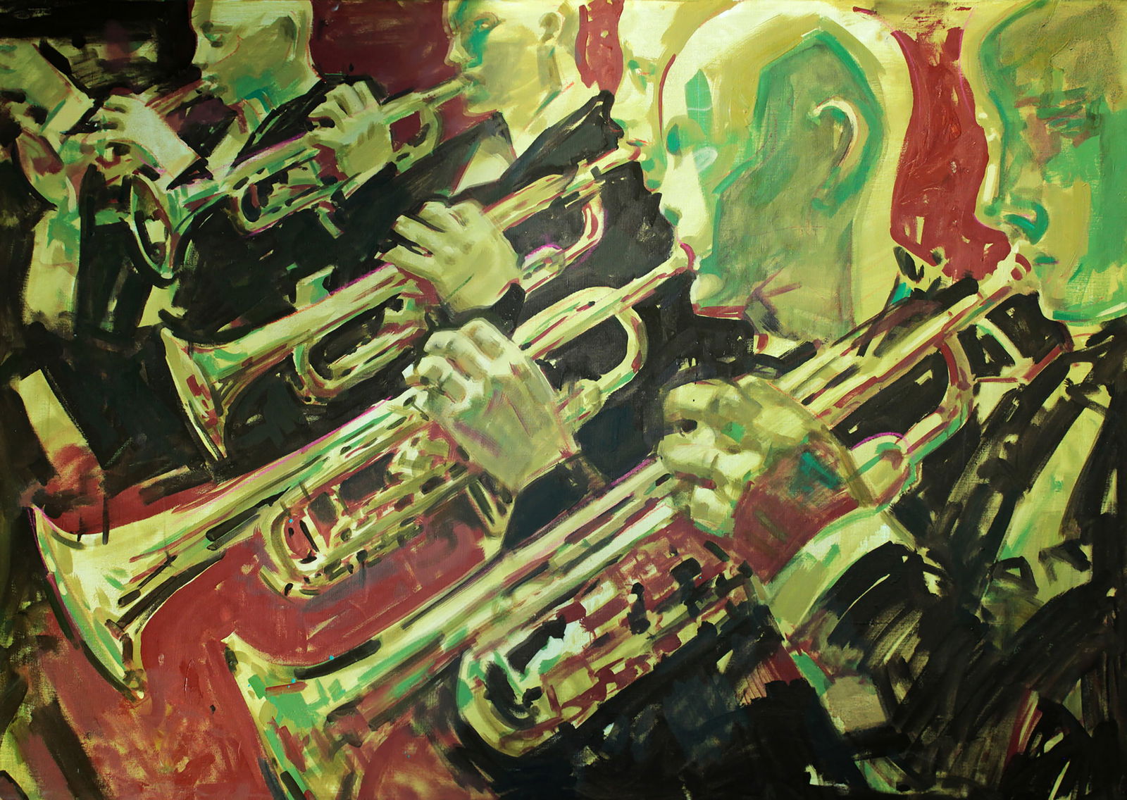 Oil painting March Ed Potapenkov (1 of 5)