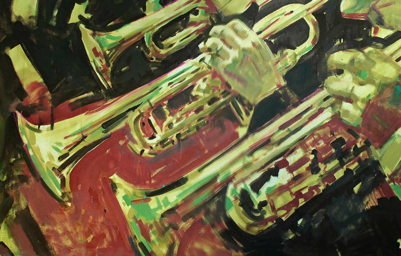 Oil painting March Ed Potapenkov - 4