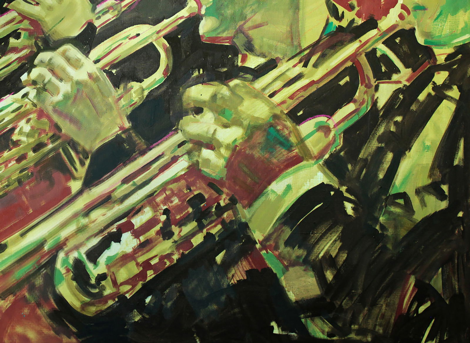 Oil painting March Ed Potapenkov - 5