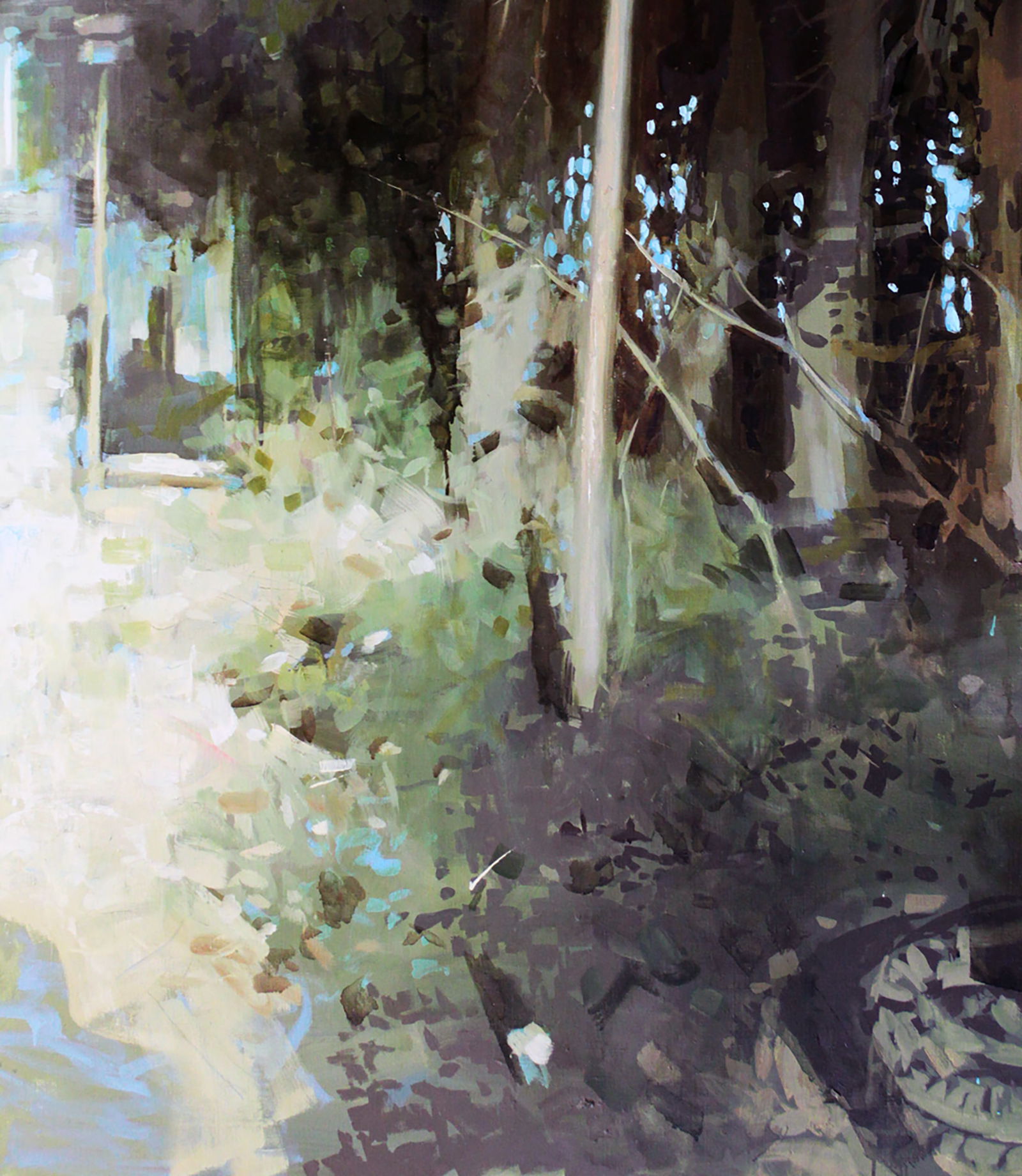 Oil painting Outskirts Ed Potapenkov - 4