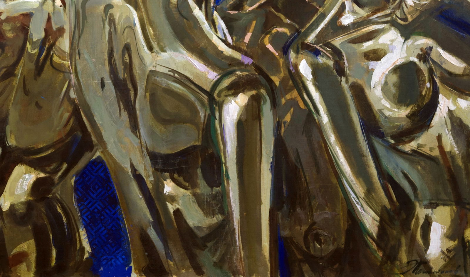 Acrylic painting Pending Ed Potapenkov - 5