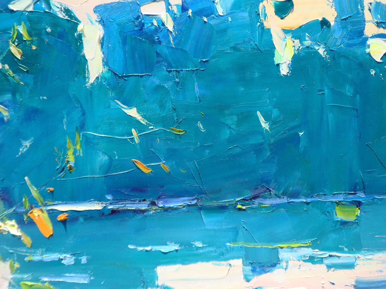 Oil painting Reflection of Water Yegor Dulin - 3