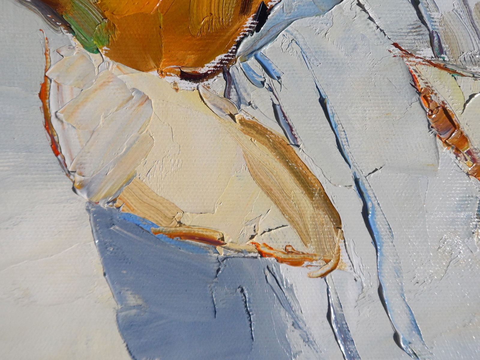 Oil painting Sweet pears on the table Yegor Dulin - 7