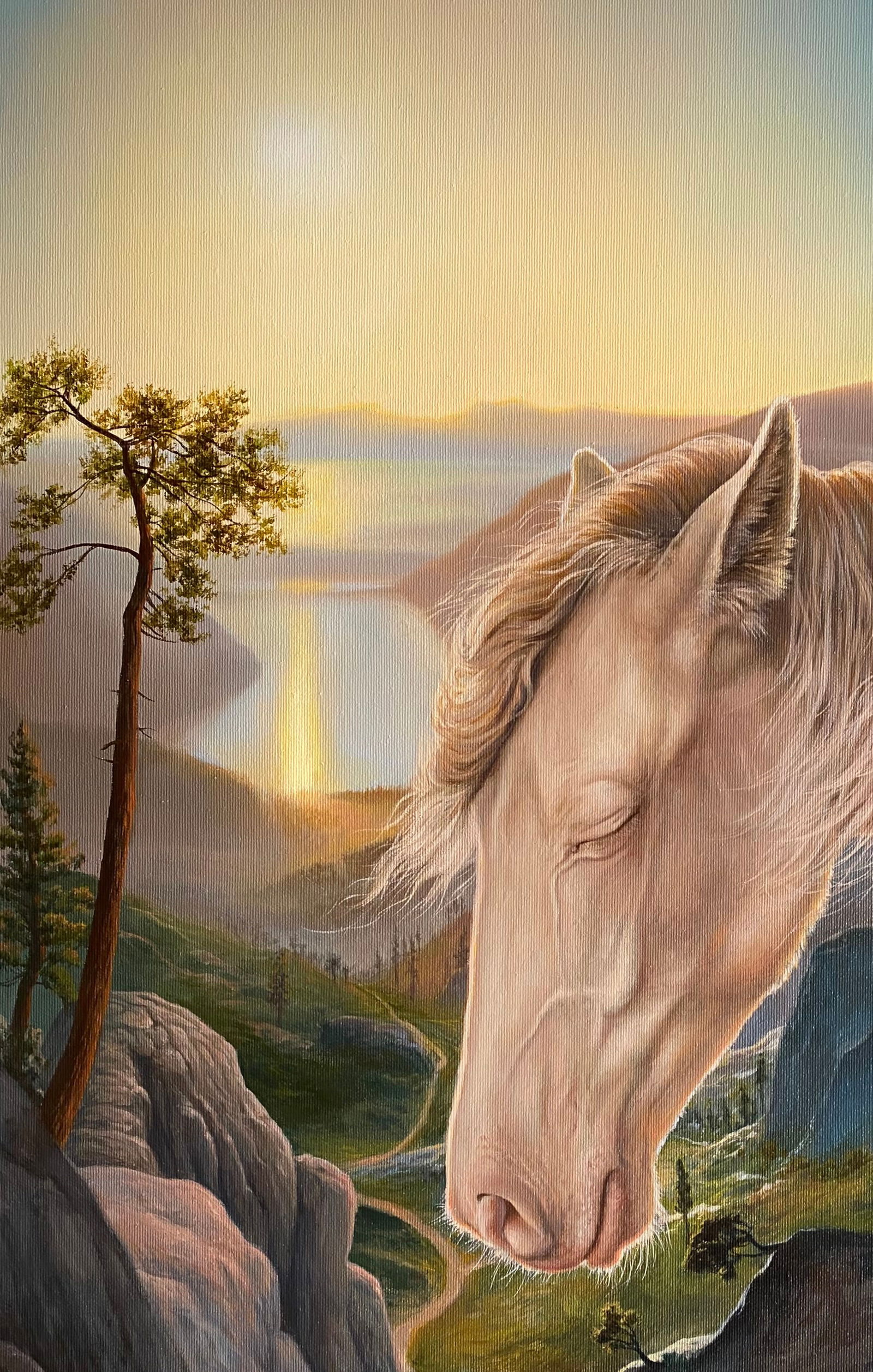 Oil painting Wind of Dreams Kateryna Bukuros - 2