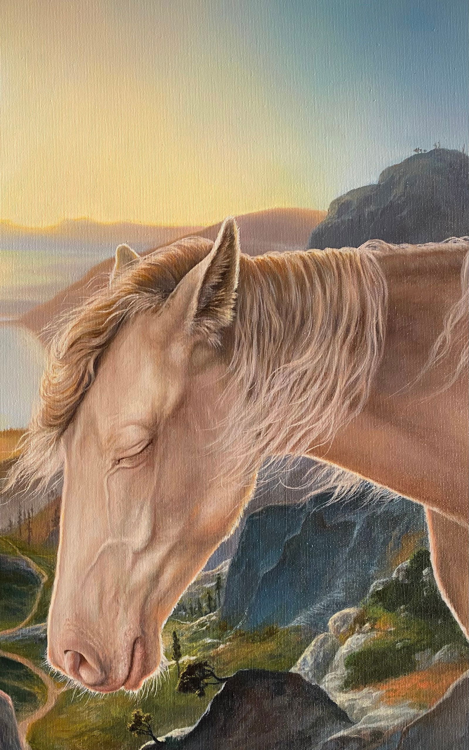 Oil painting Wind of Dreams Kateryna Bukuros - 3