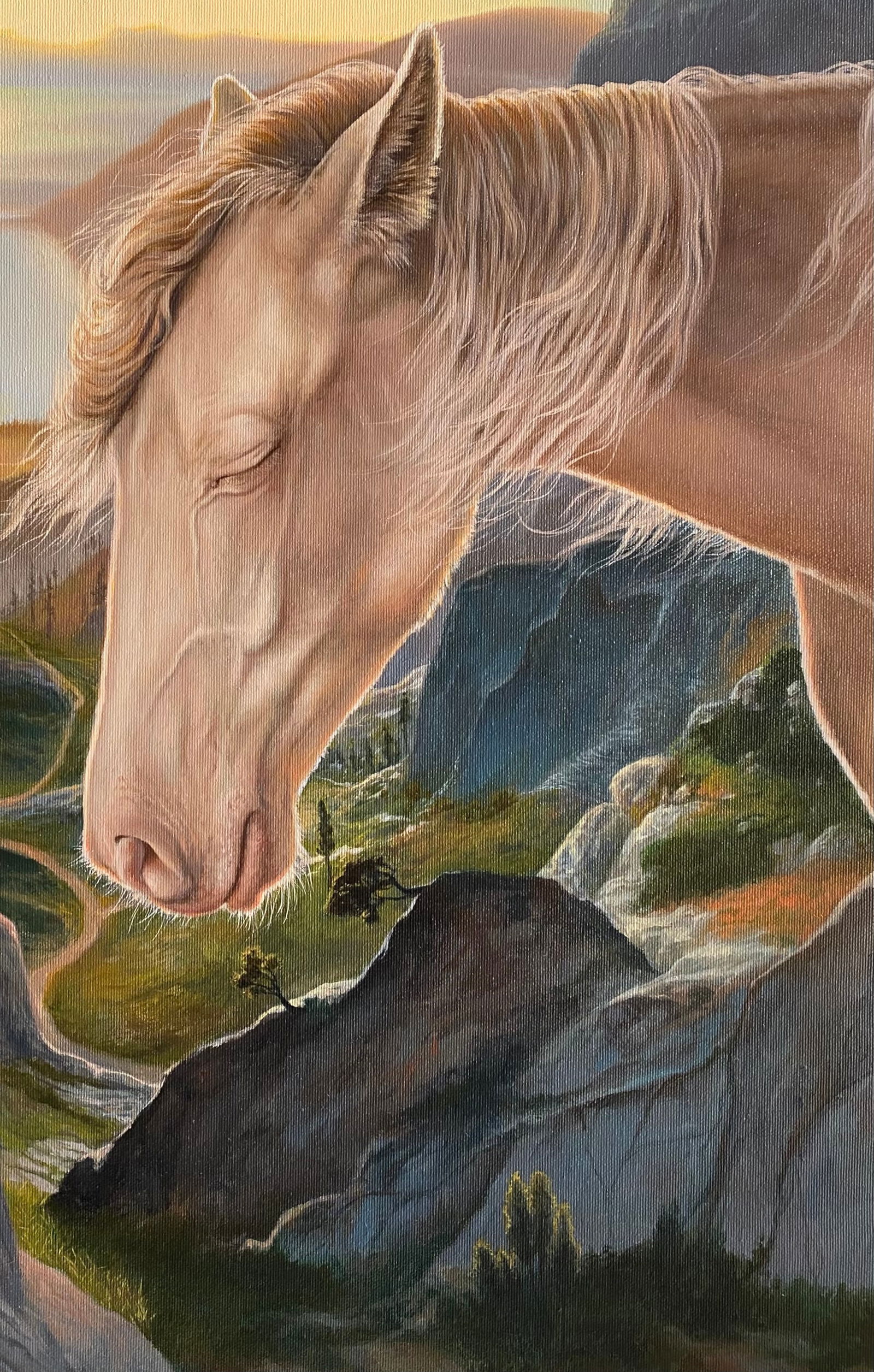 Oil painting Wind of Dreams Kateryna Bukuros - 5