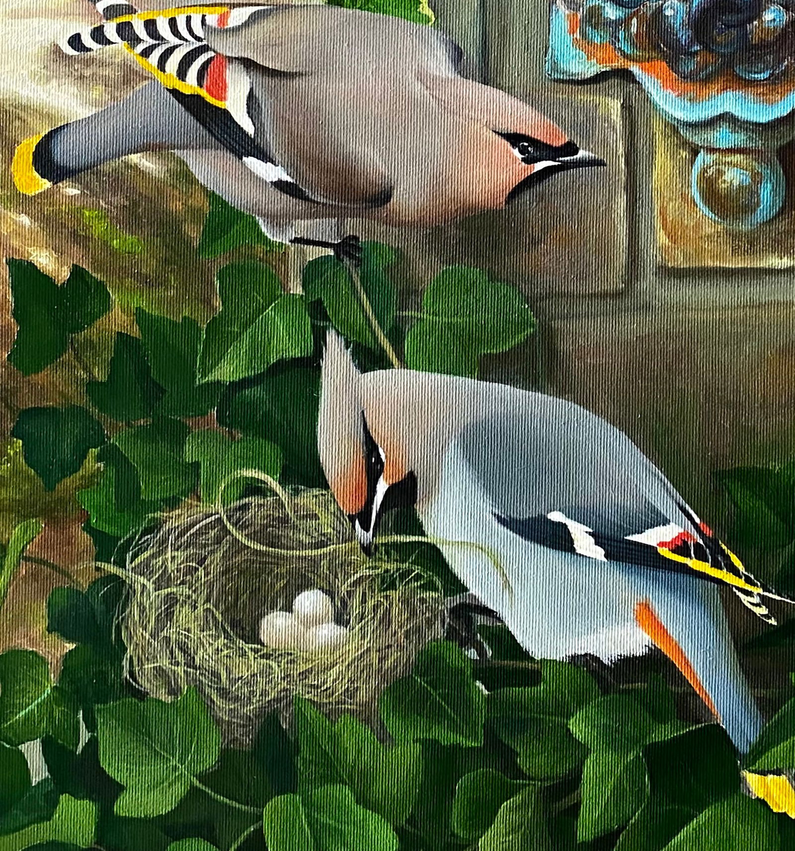 Oil painting Ancient Garden Kateryna Bukuros - 9