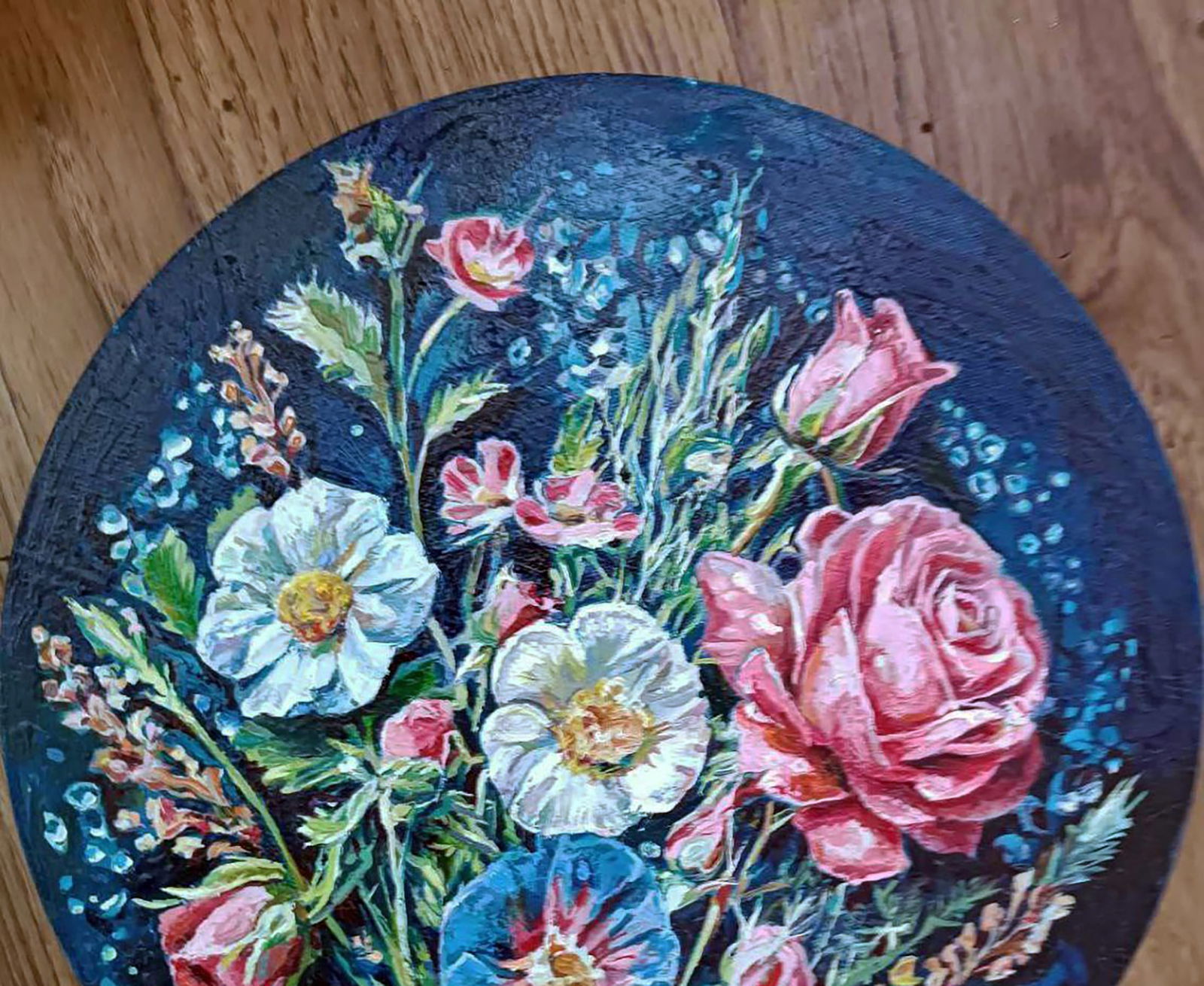 Oil painting A bouquet from the garden Elena Yurko - 7