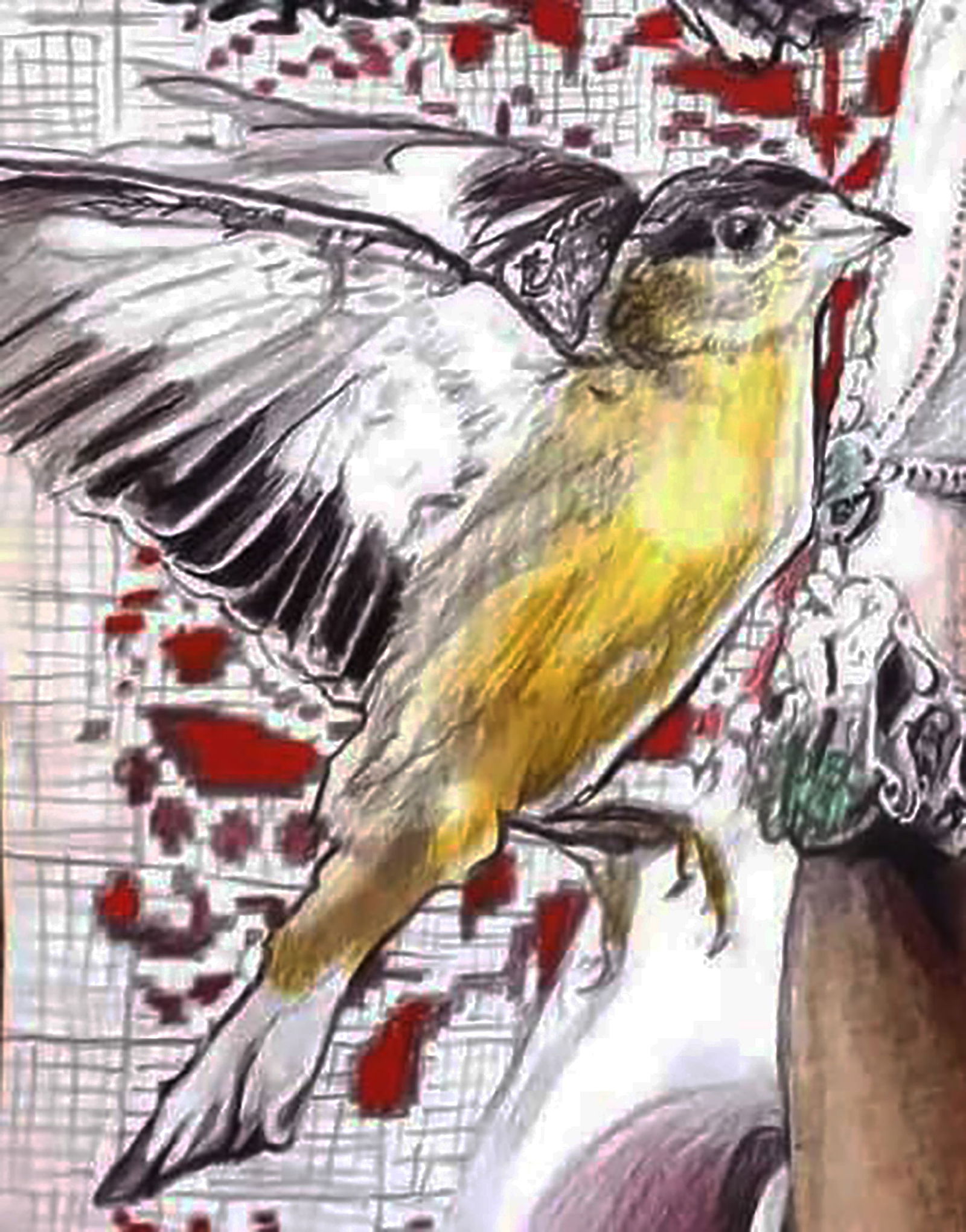 Color pencil painting Dreams of happiness Elena Yurko - 6