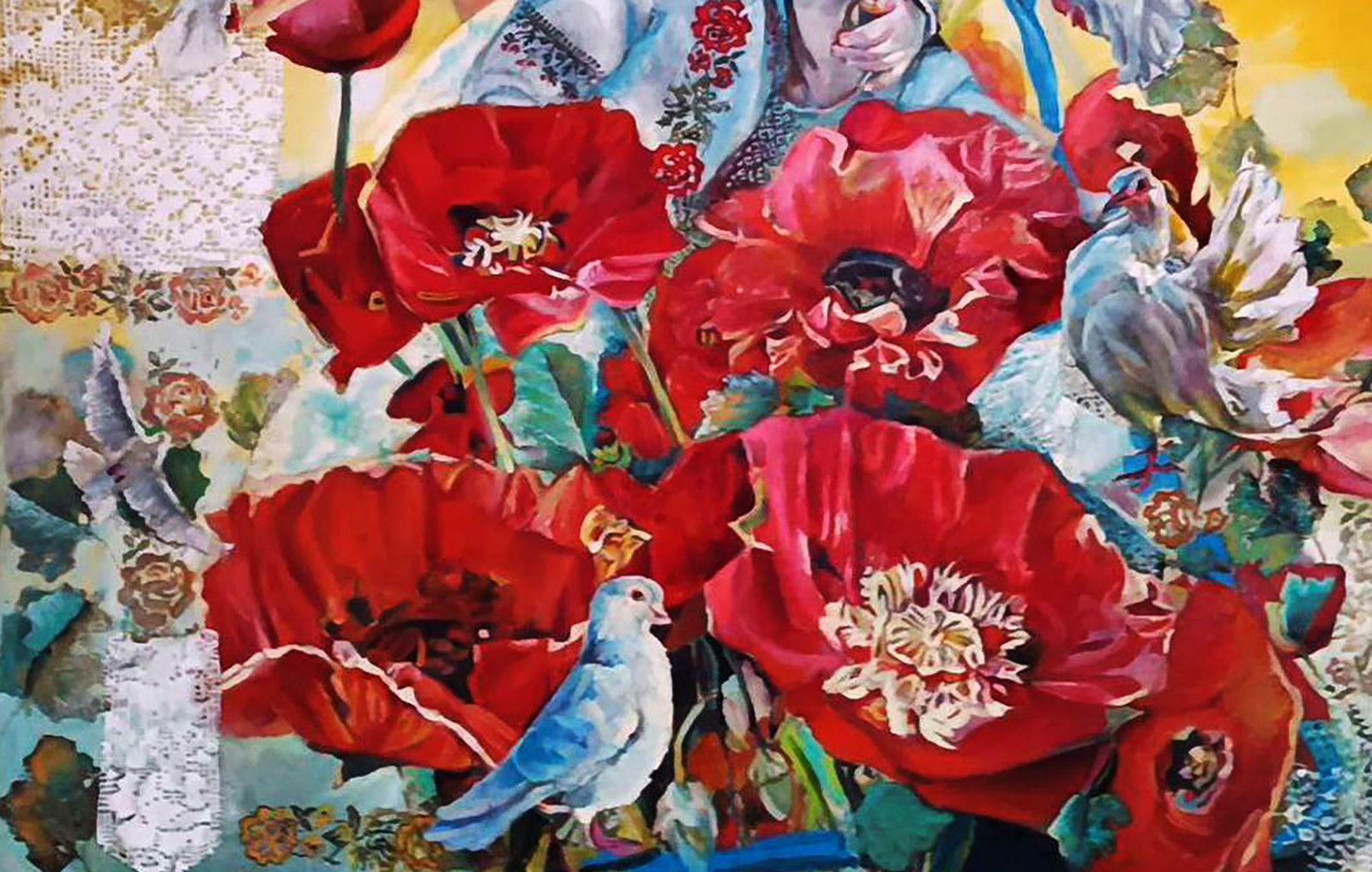 Oil painting Dear Family Holiday Elena Yurko - 4