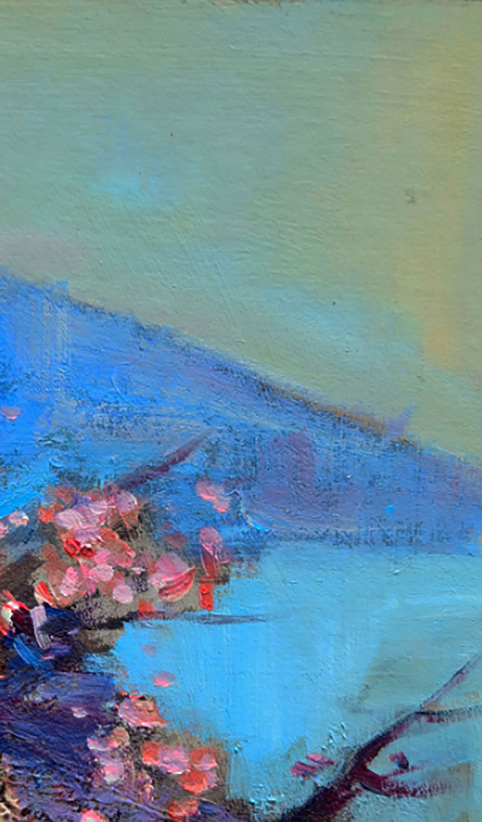 Oil painting Spring in the mountains Yuri Shkrob - 3