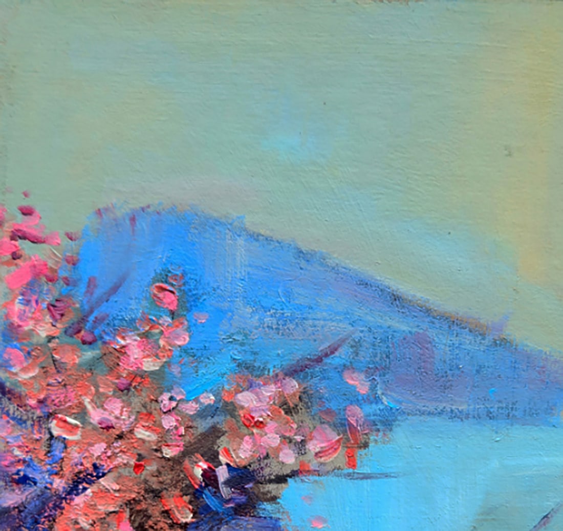 Oil painting Spring in the mountains Yuri Shkrob - 6