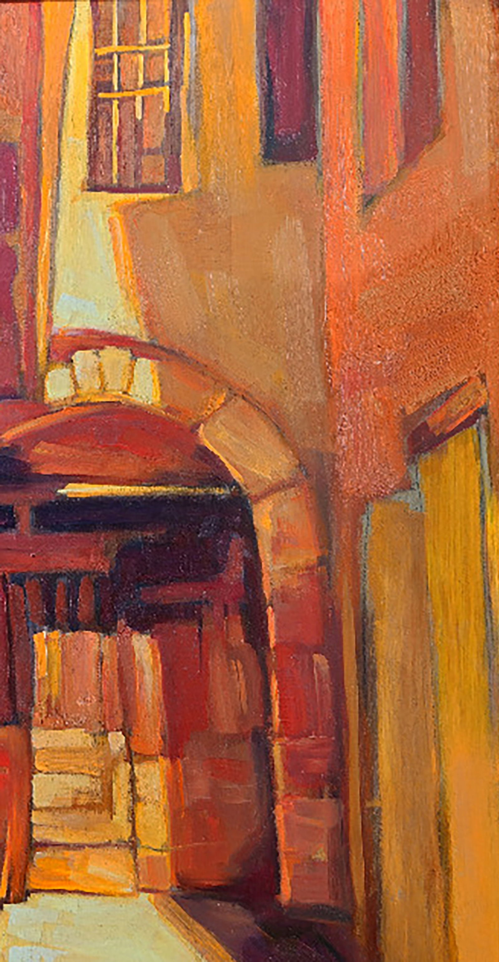 Oil painting The Ninth Gate of the Old City Yuri Shkrob - 3