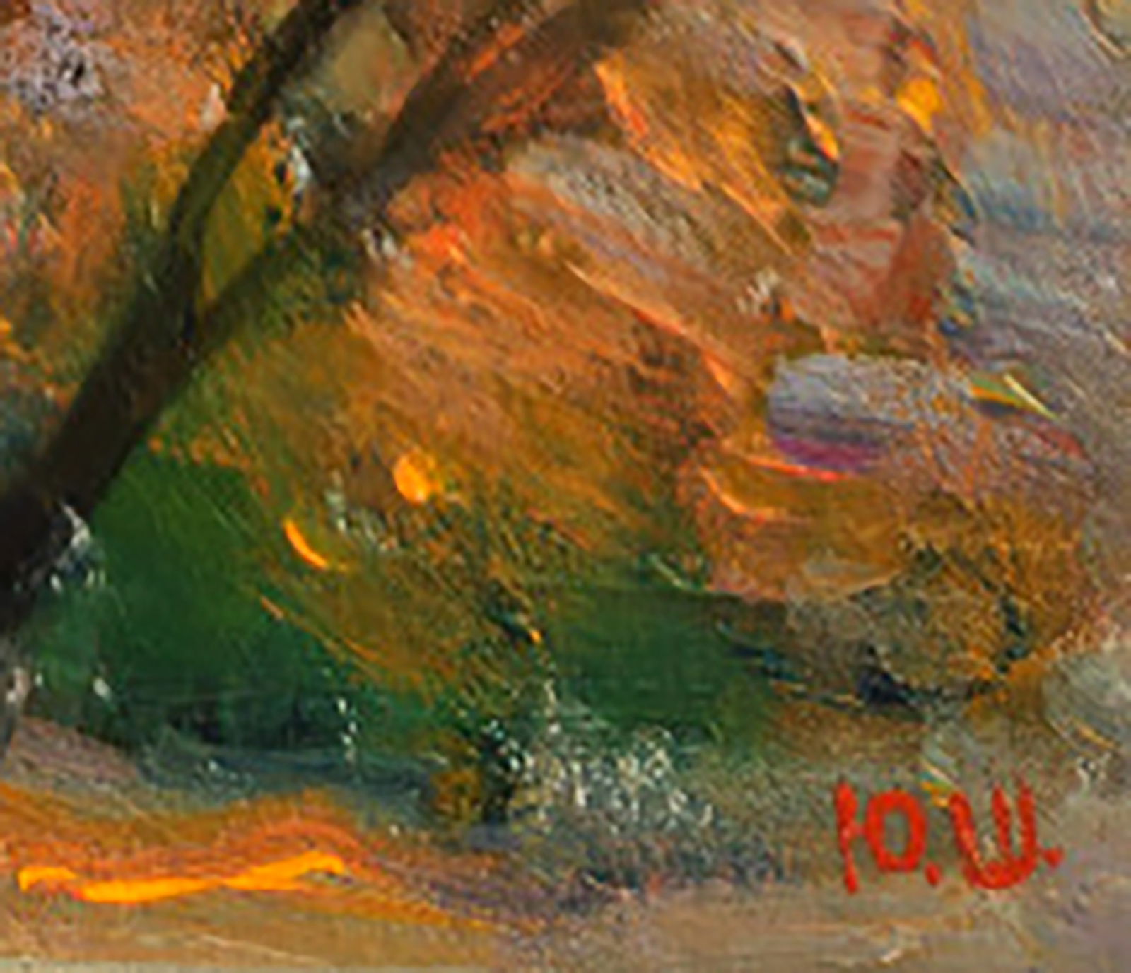 Oil painting Rainy Day in the City Yuri Shkrob - 6