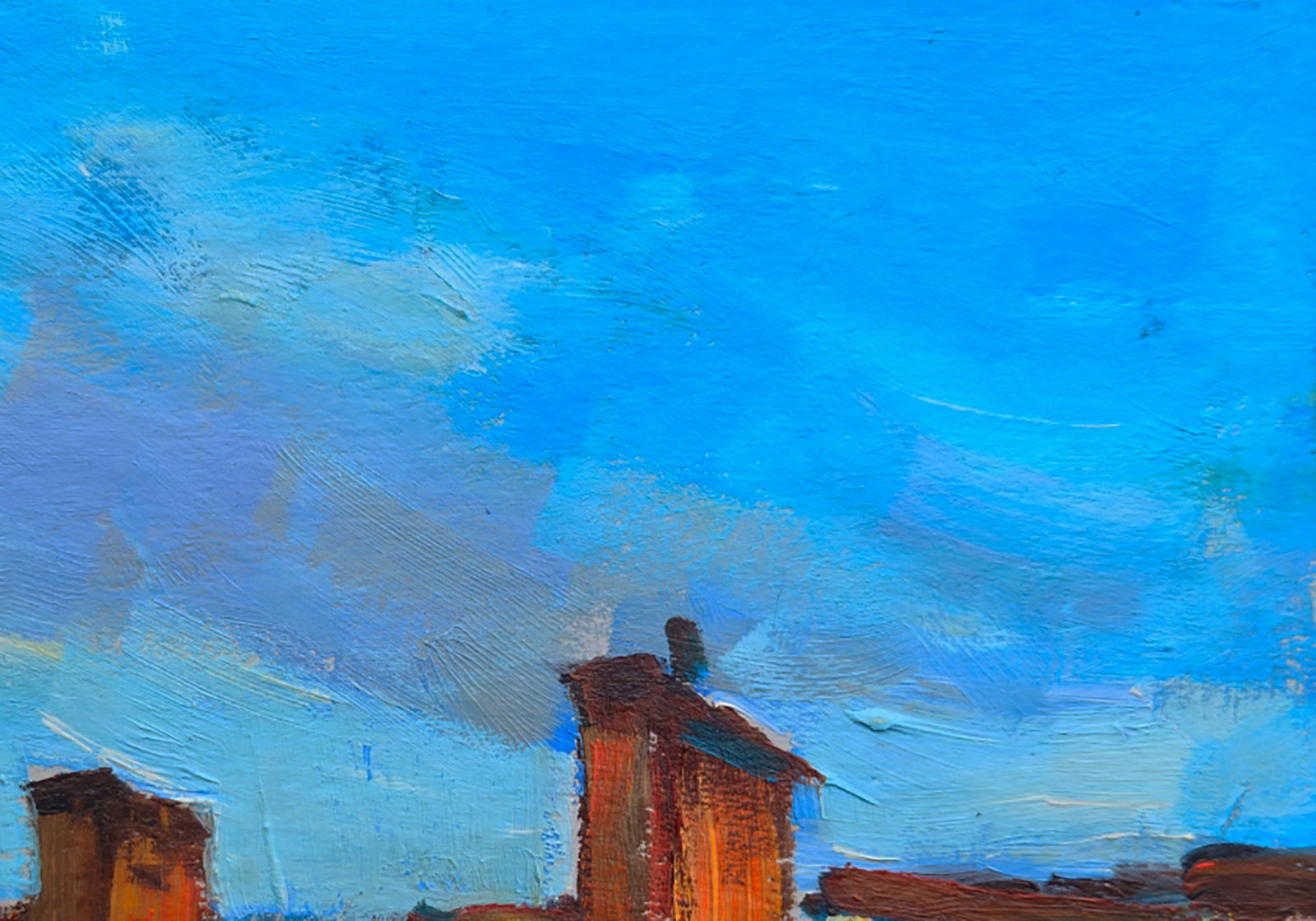 Oil painting The long awaited spring Yuri Shkrob - 3