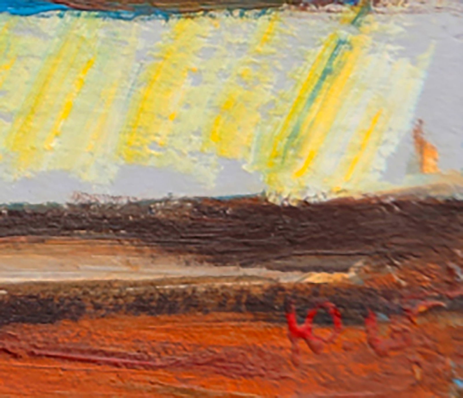 Oil painting The long awaited spring Yuri Shkrob - 6