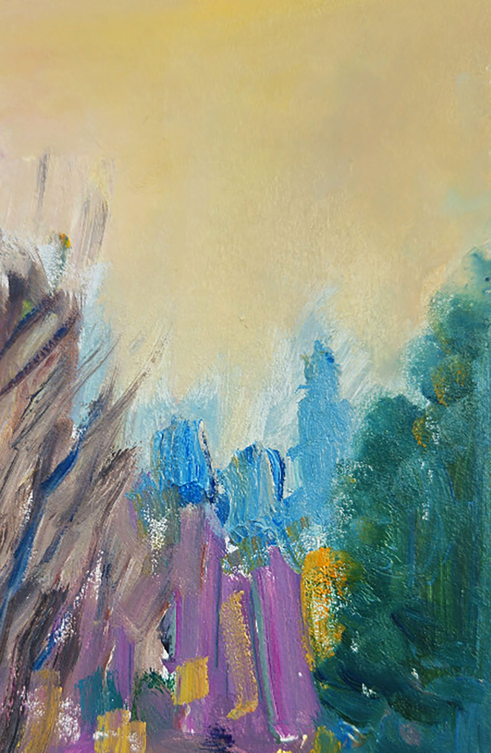 Oil painting In the evening in the Forest Yuri Shkrob - 3