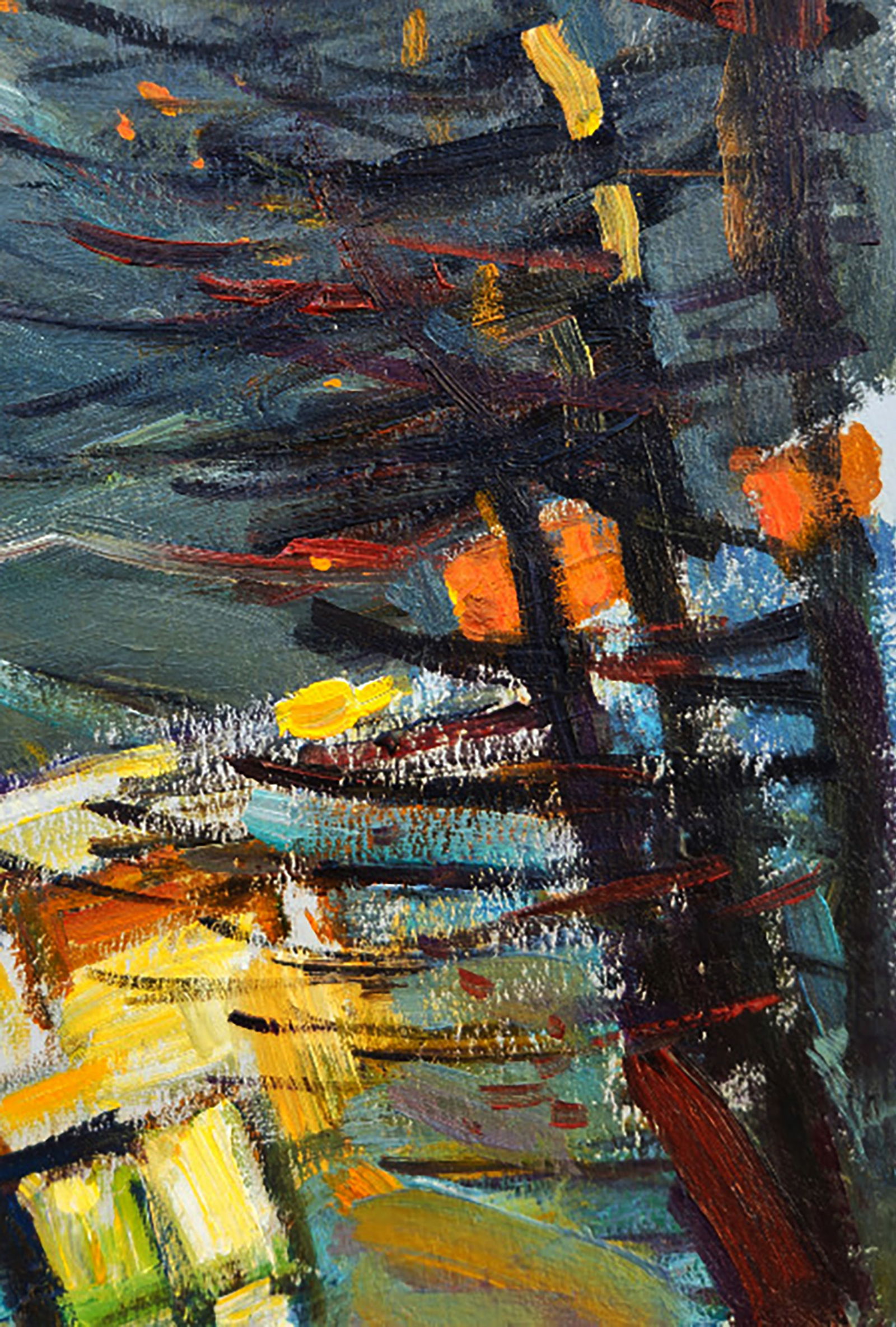 Oil painting Before the storm Yuri Shkrob - 5