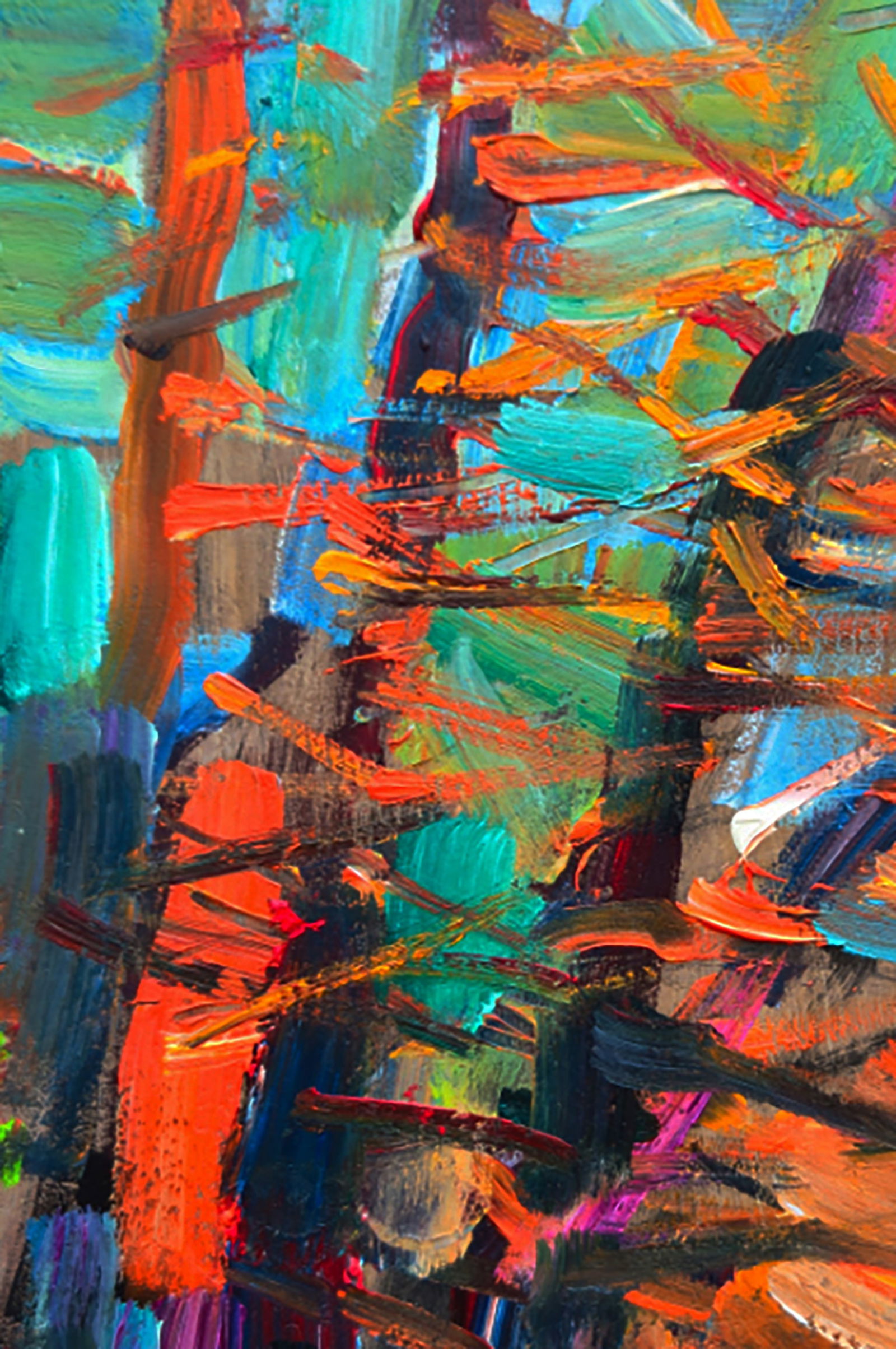 Oil painting The last ray of sun Yuri Shkrob - 2