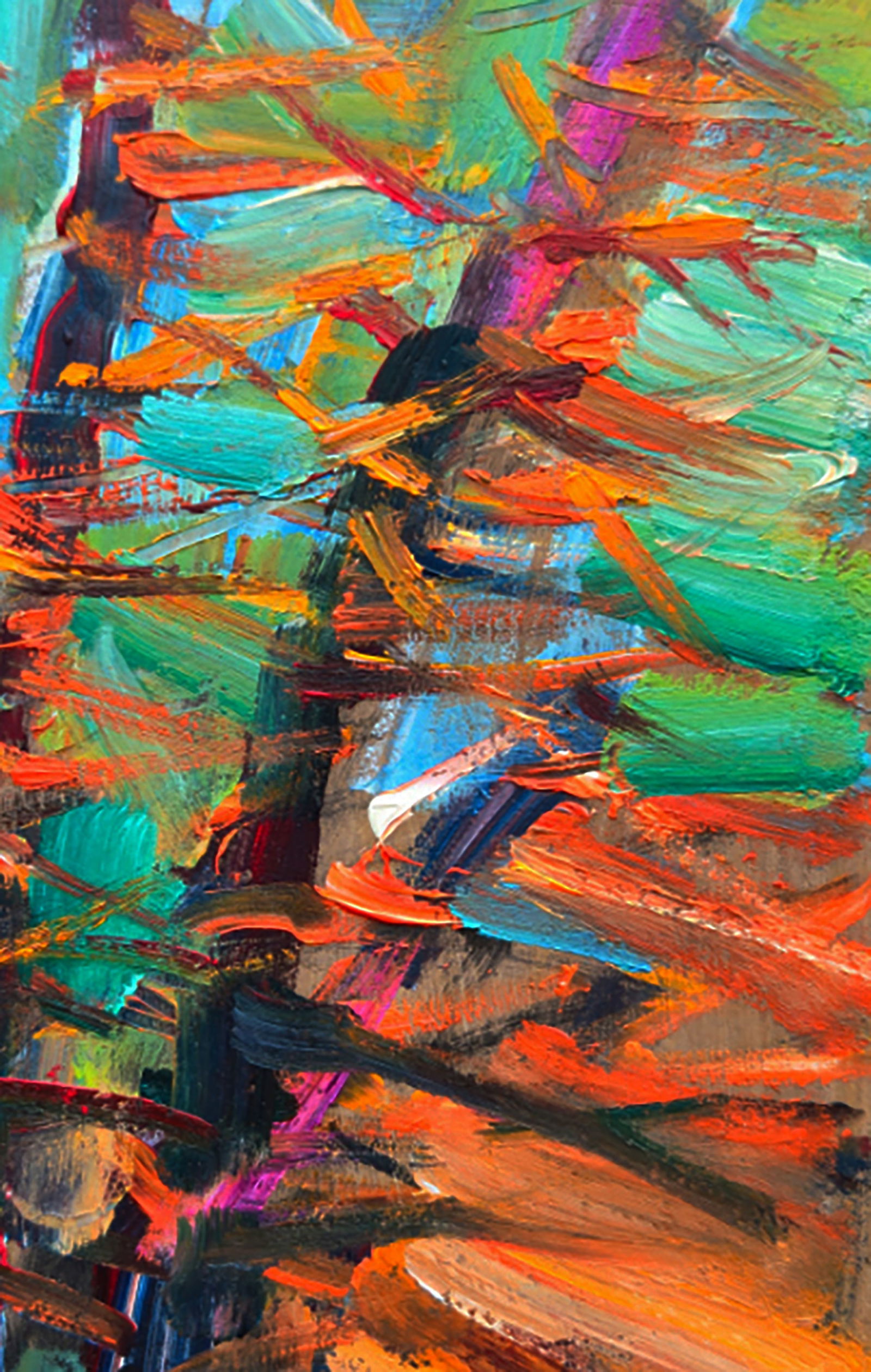 Oil painting The last ray of sun Yuri Shkrob - 3