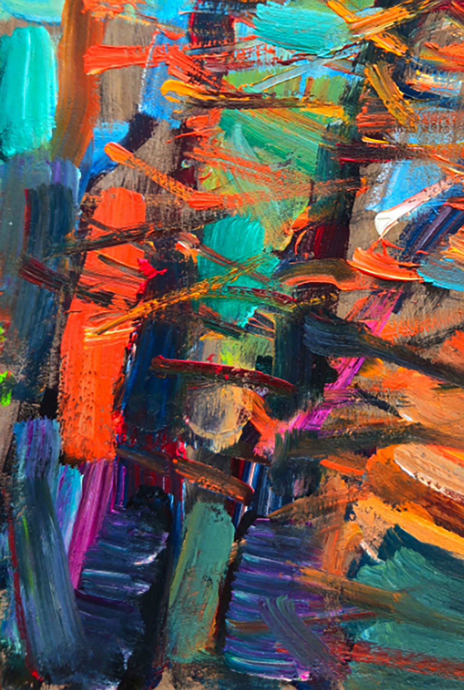 Oil painting The last ray of sun Yuri Shkrob - 4