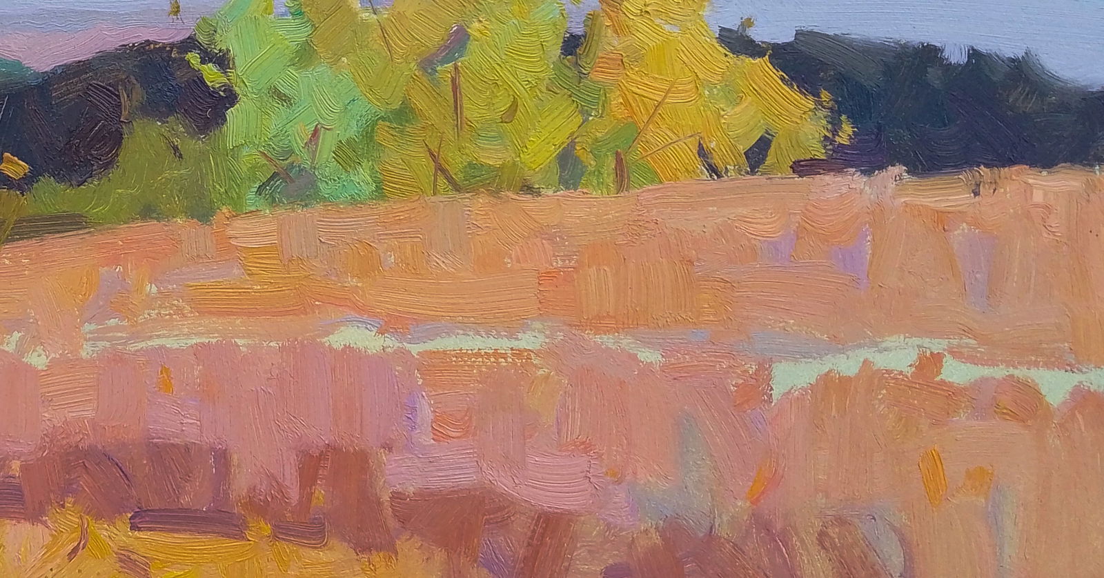 Oil painting Autumn has come to the fields Igor Tuzhikov - 2