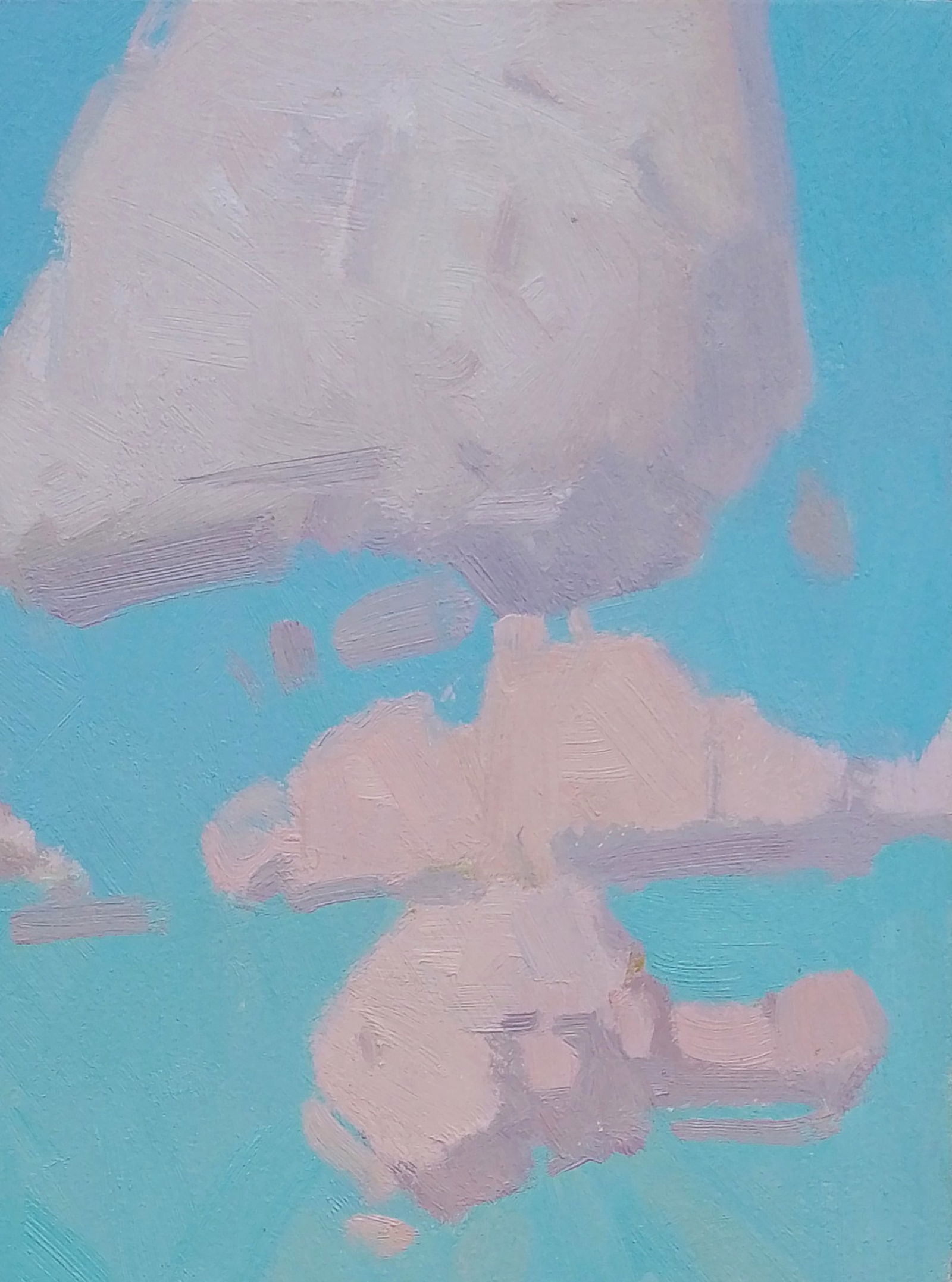 Oil painting Autumn village in the distance Igor Tuzhikov - 5