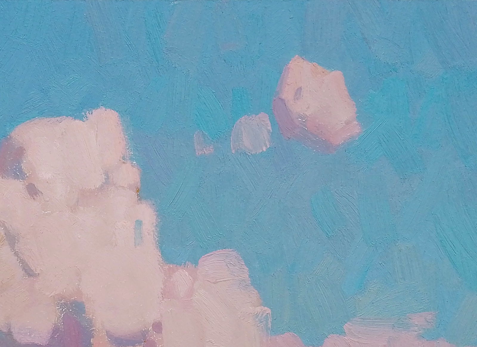 Oil painting Evening clouds Igor Tuzhikov - 5