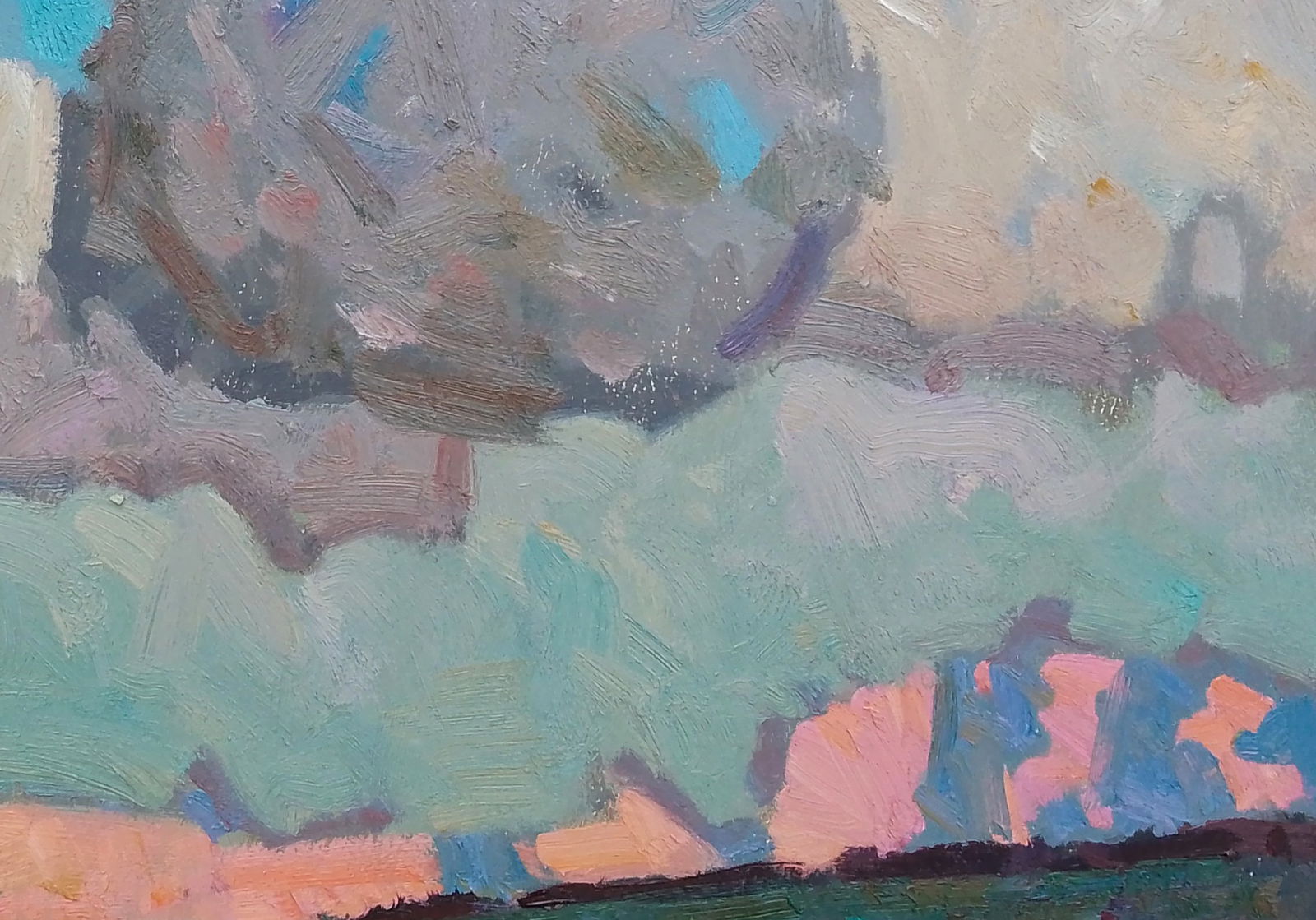 Oil painting The storm has passed Igor Tuzhikov - 2