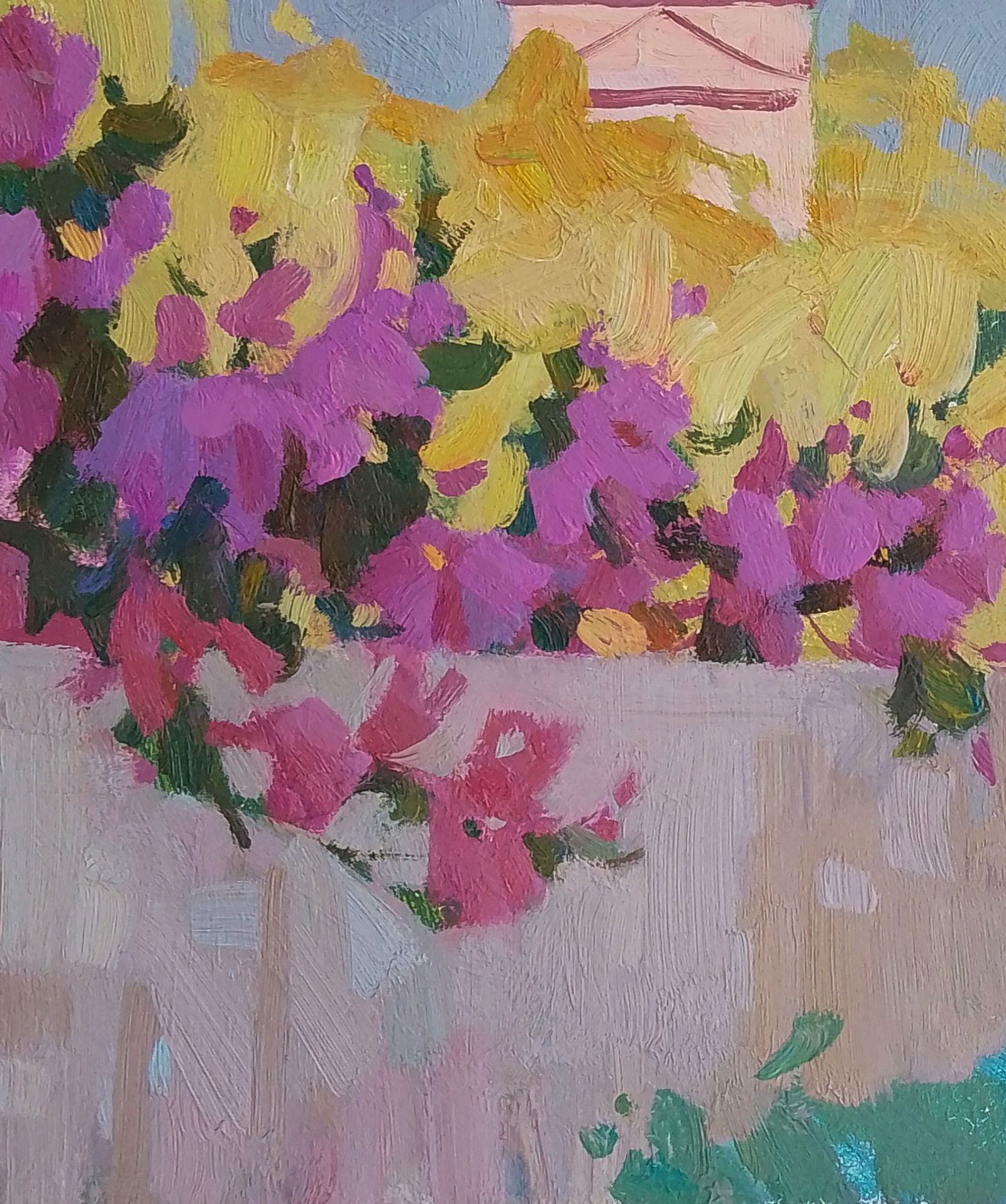 Oil painting Evening church bells Igor Tuzhikov - 3