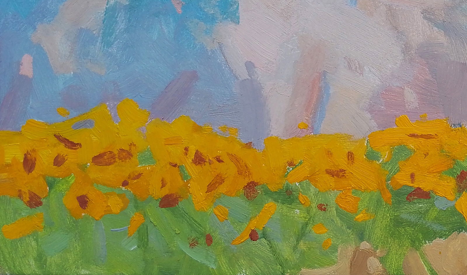 Oil painting Hot summer sun Igor Tuzhikov - 3