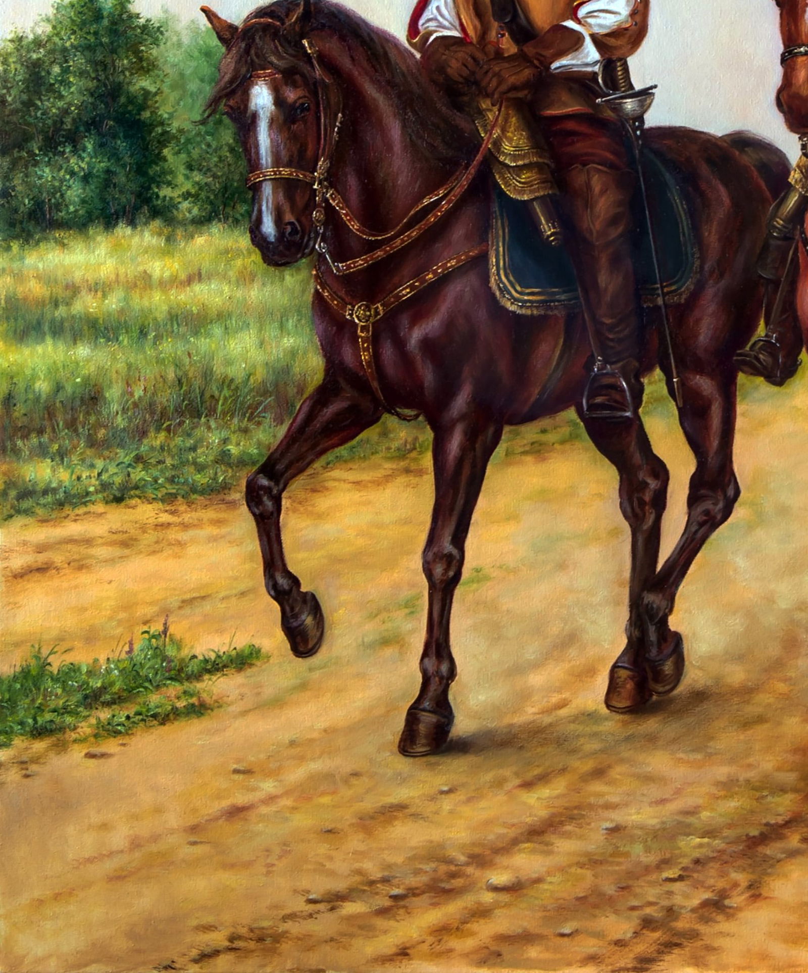 Oil painting Provincial air Valeriy Bulat - 6