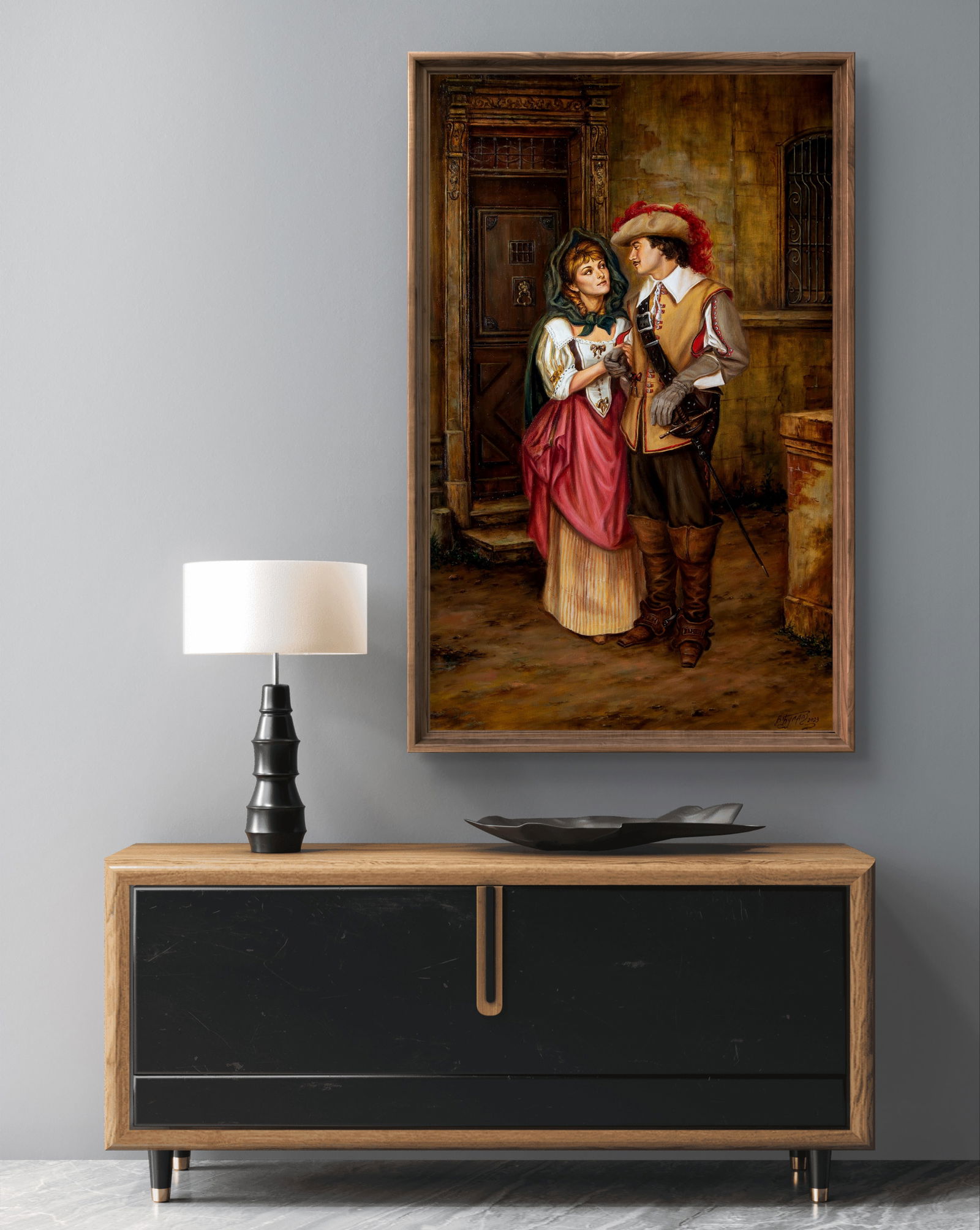 Oil painting Maybe in the future Valeriy Bulat - 3