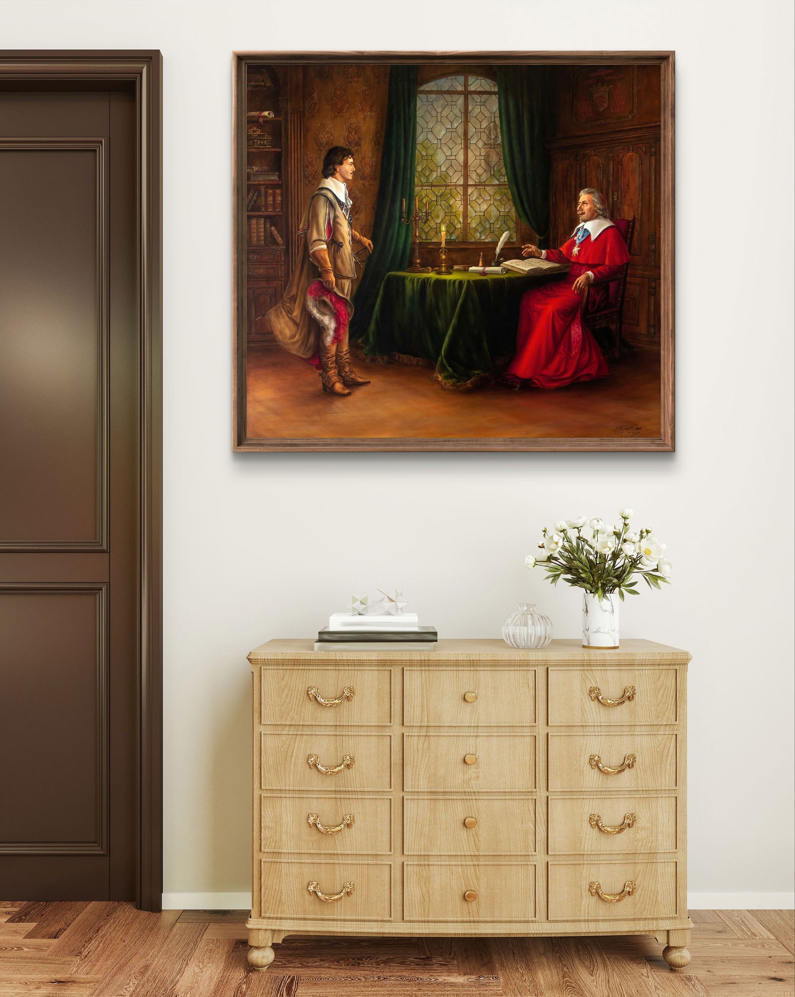 Oil painting You made a mistake Valeriy Bulat - 2