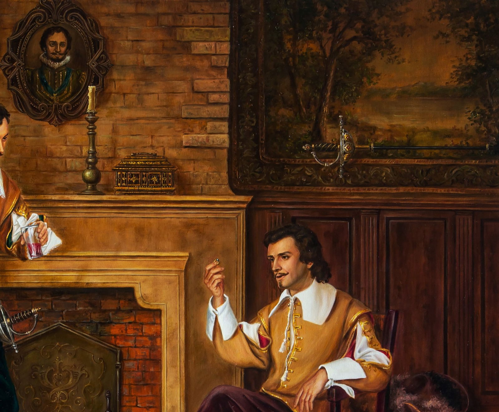 Oil painting Ring of Athos Valeriy Bulat - 5