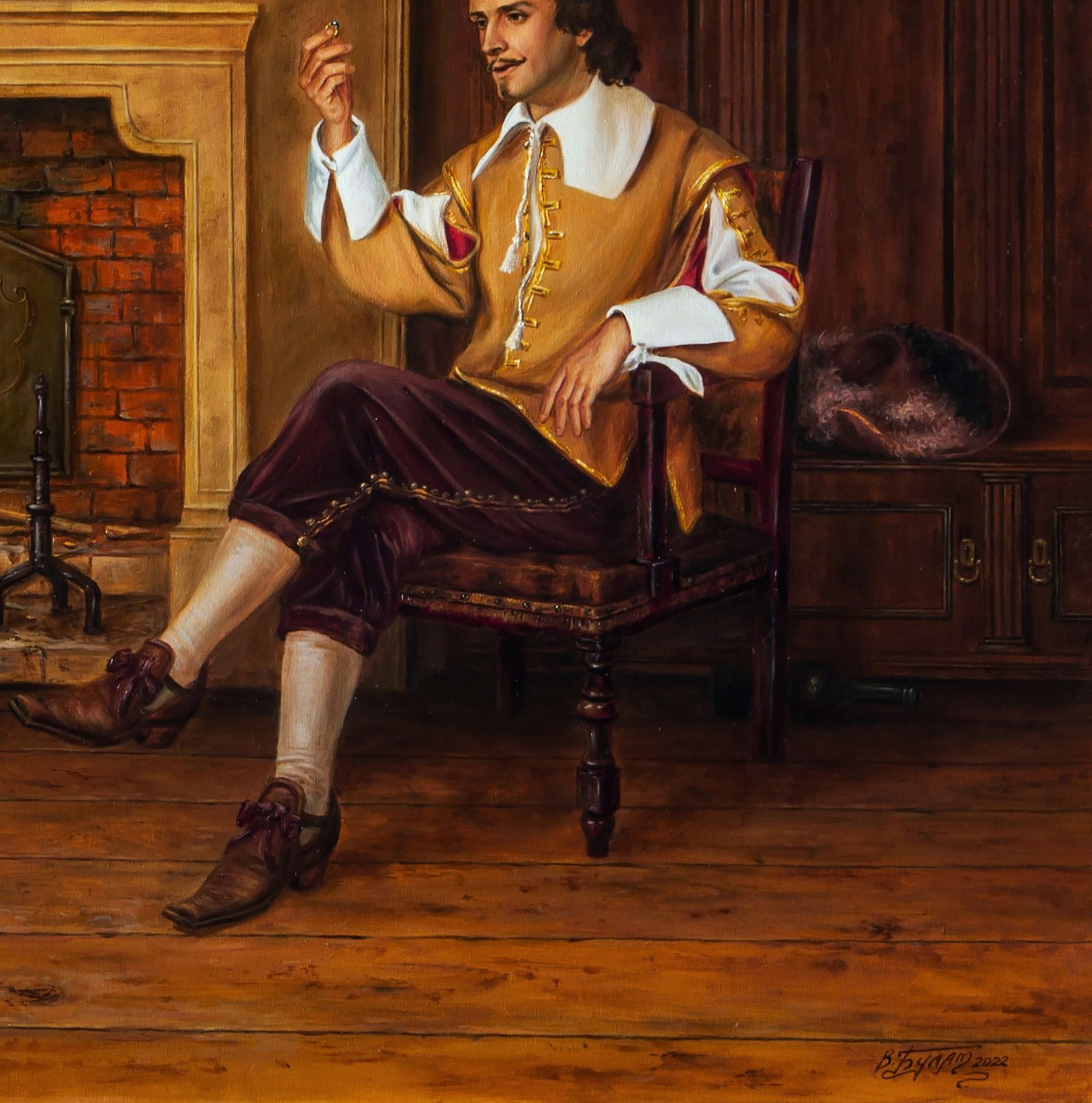 Oil painting Ring of Athos Valeriy Bulat - 7