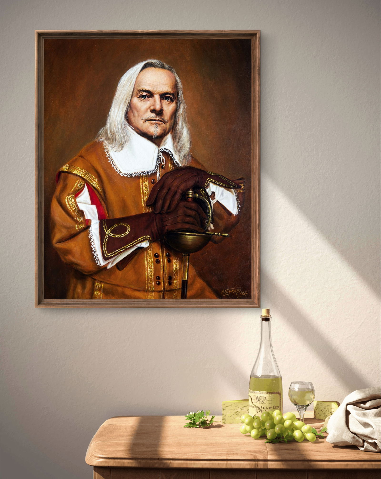 Oil painting Many years later Valeriy Bulat - 2