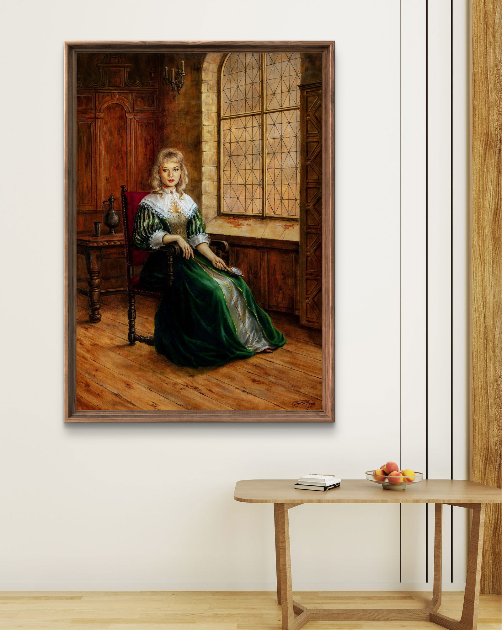 Oil painting My strength is in my weakness Valeriy Bulat - 2