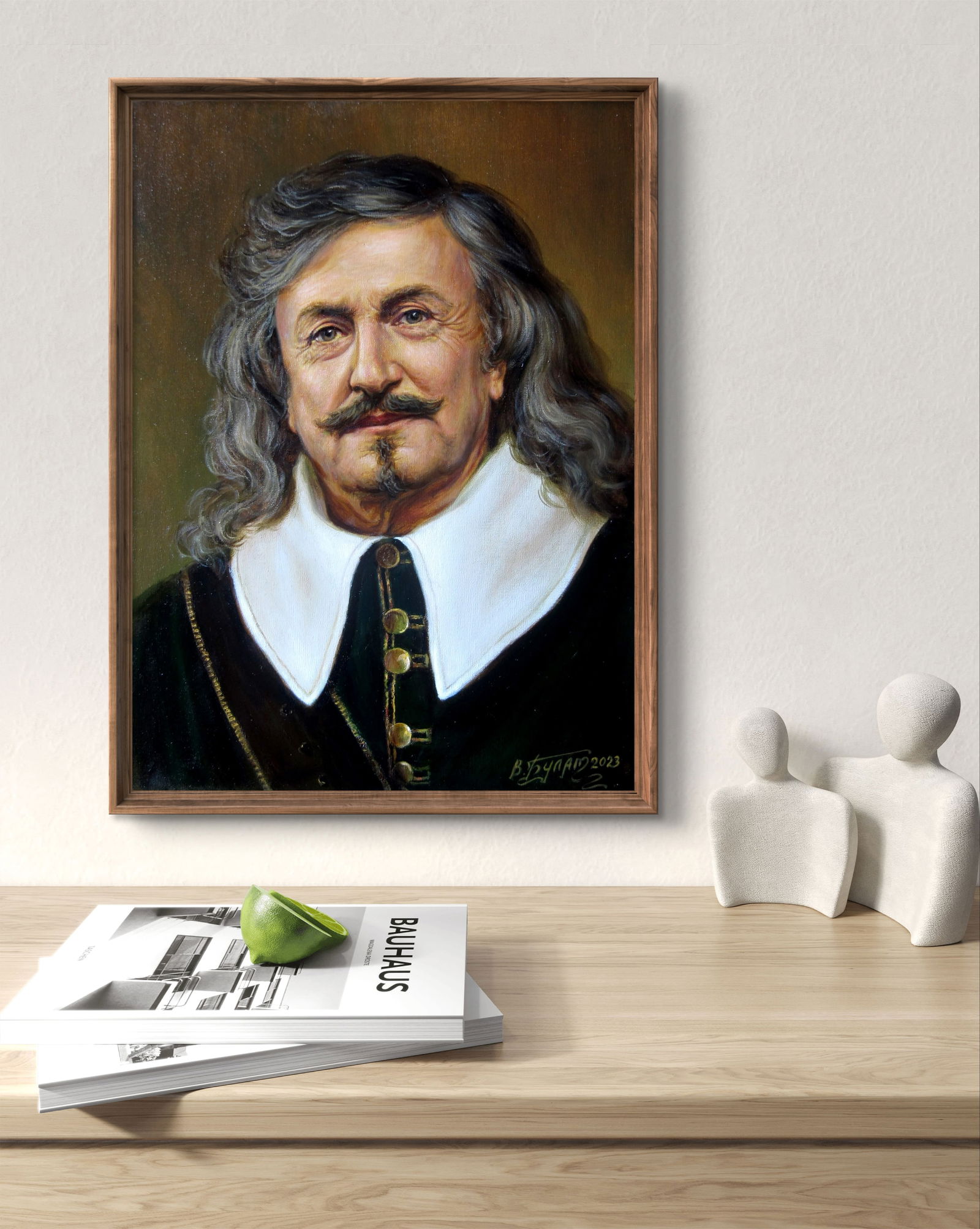 Oil painting An image from the past Valeriy Bulat - 2