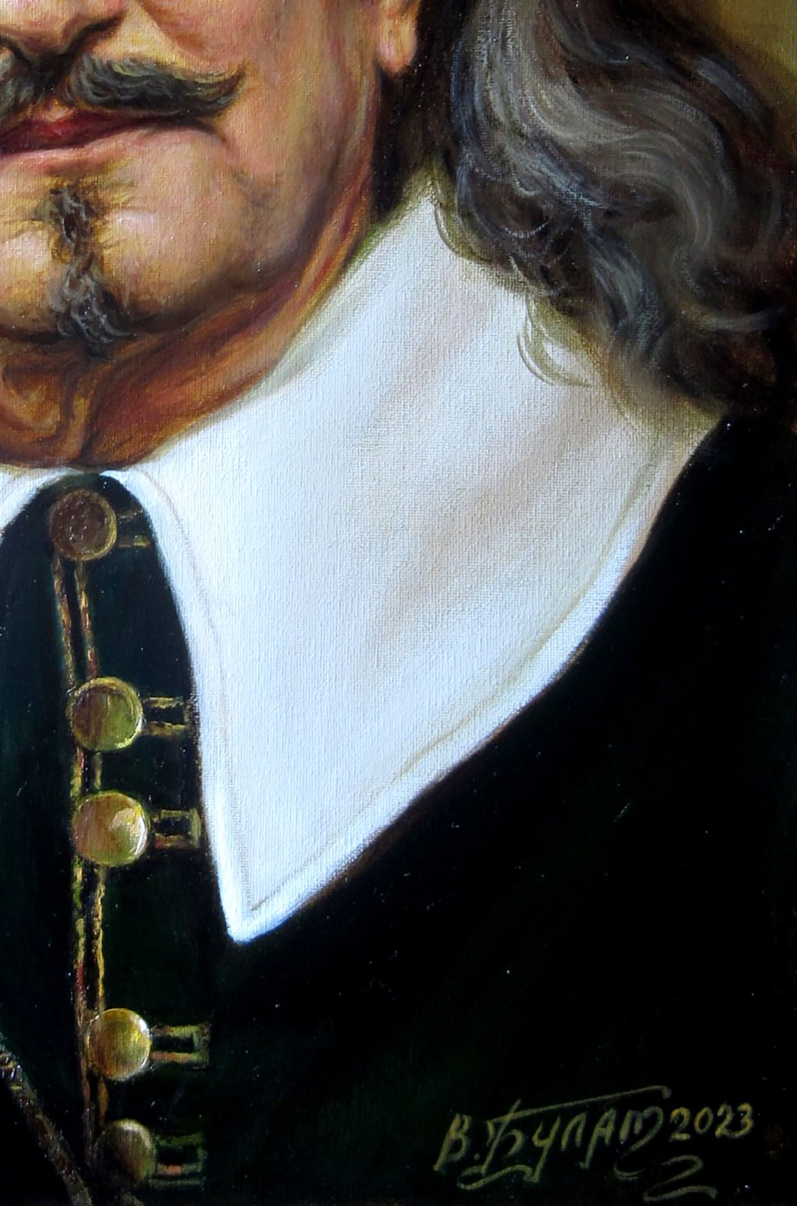 Oil painting An image from the past Valeriy Bulat - 7