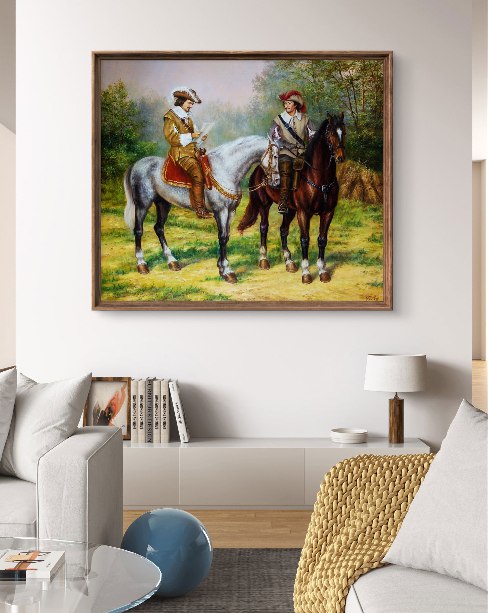 Oil painting Letter from the Queen Valeriy Bulat - 2