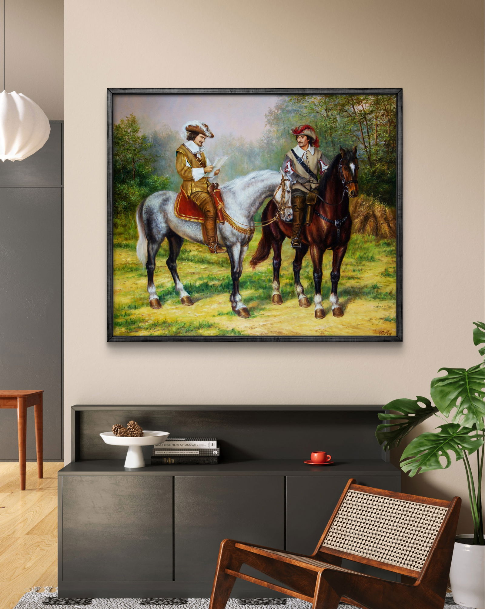 Oil painting Letter from the Queen Valeriy Bulat - 3