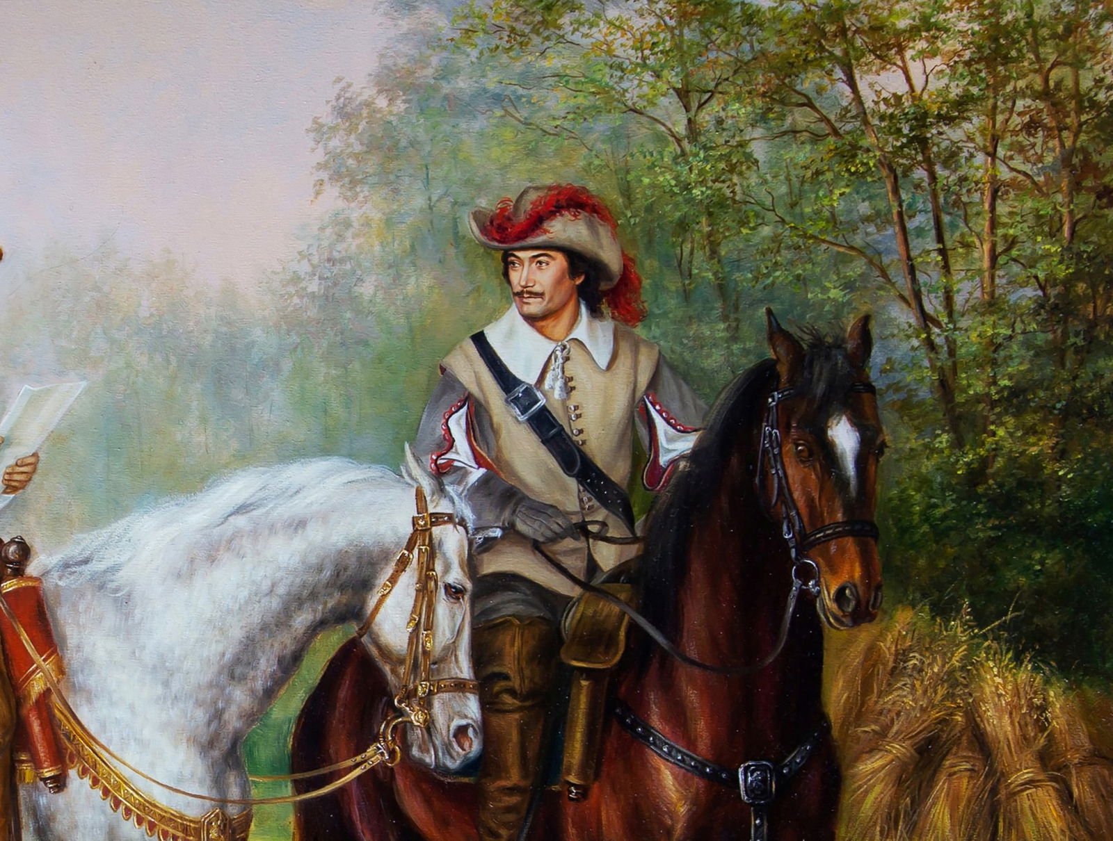 Oil painting Letter from the Queen Valeriy Bulat - 5