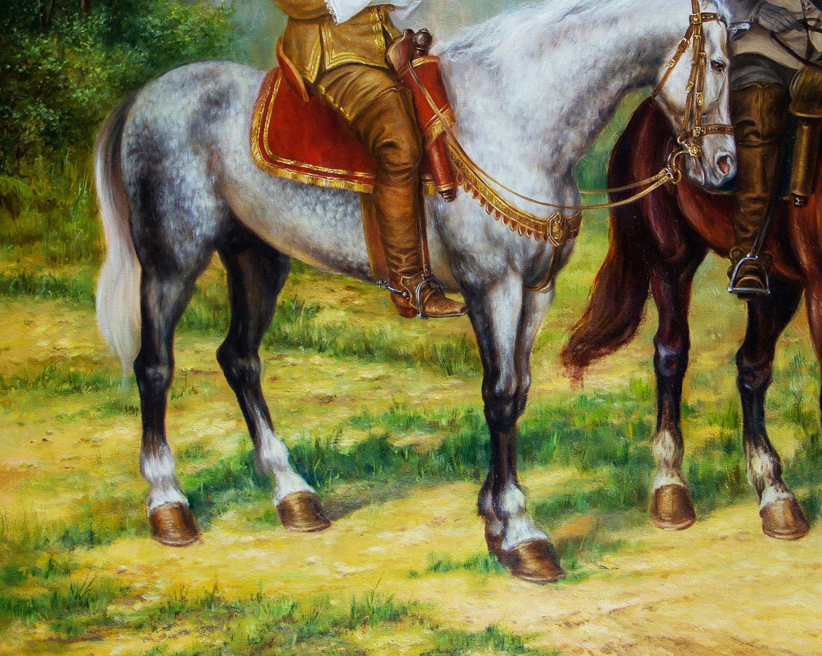 Oil painting Letter from the Queen Valeriy Bulat - 6