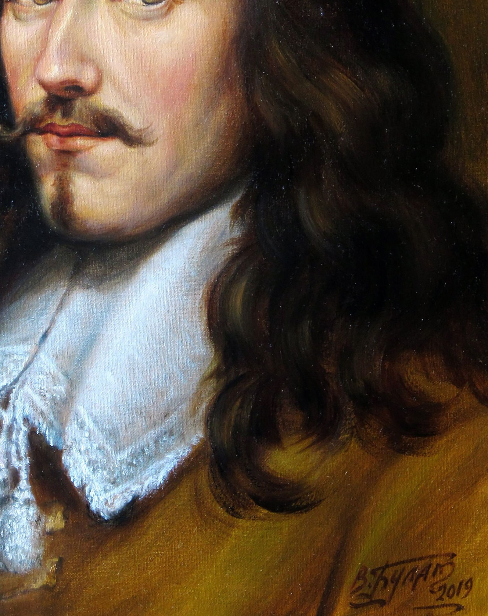 Oil painting Chevalier Valeriy Bulat - 7